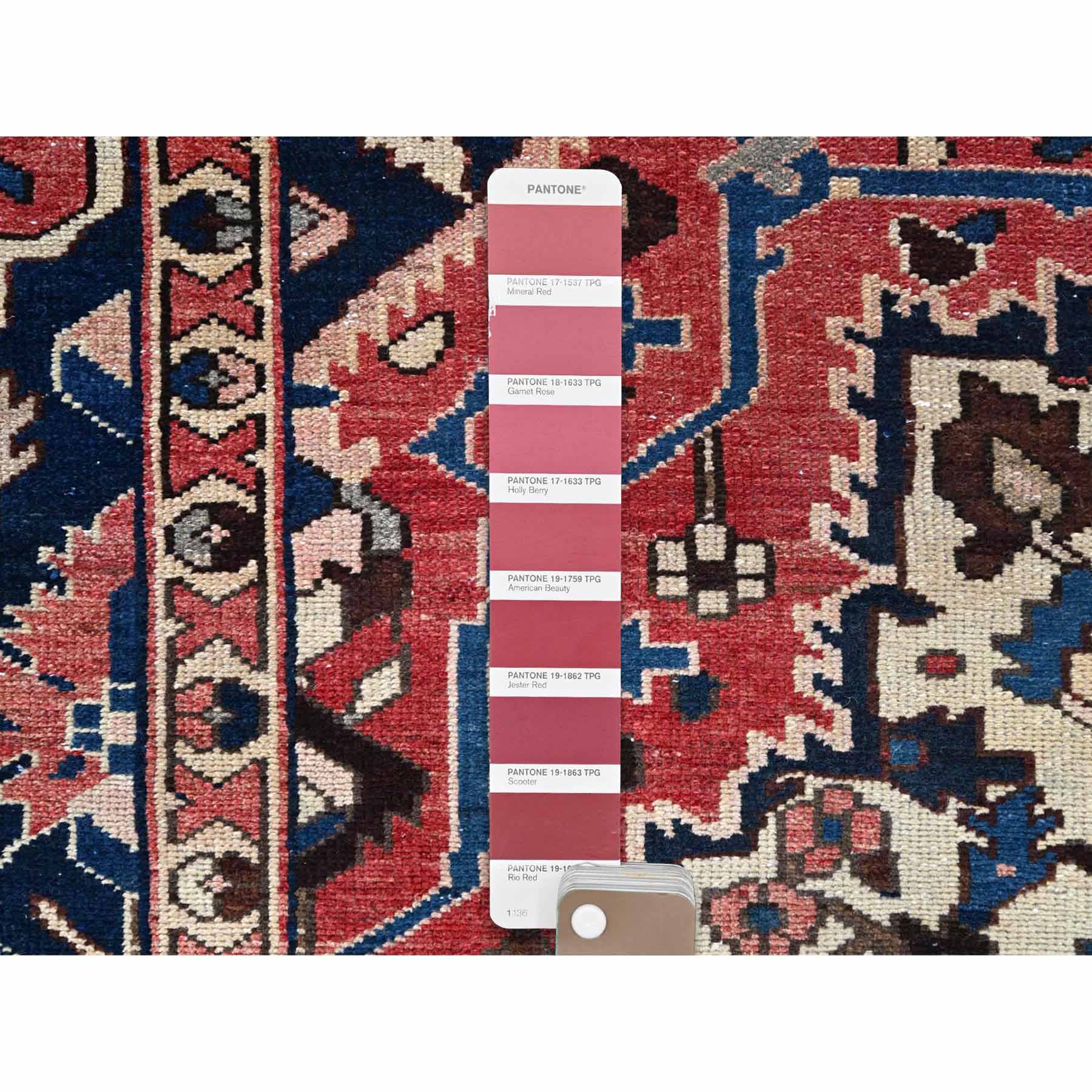 Overdyed-Vintage-Hand-Knotted-Rug-433085