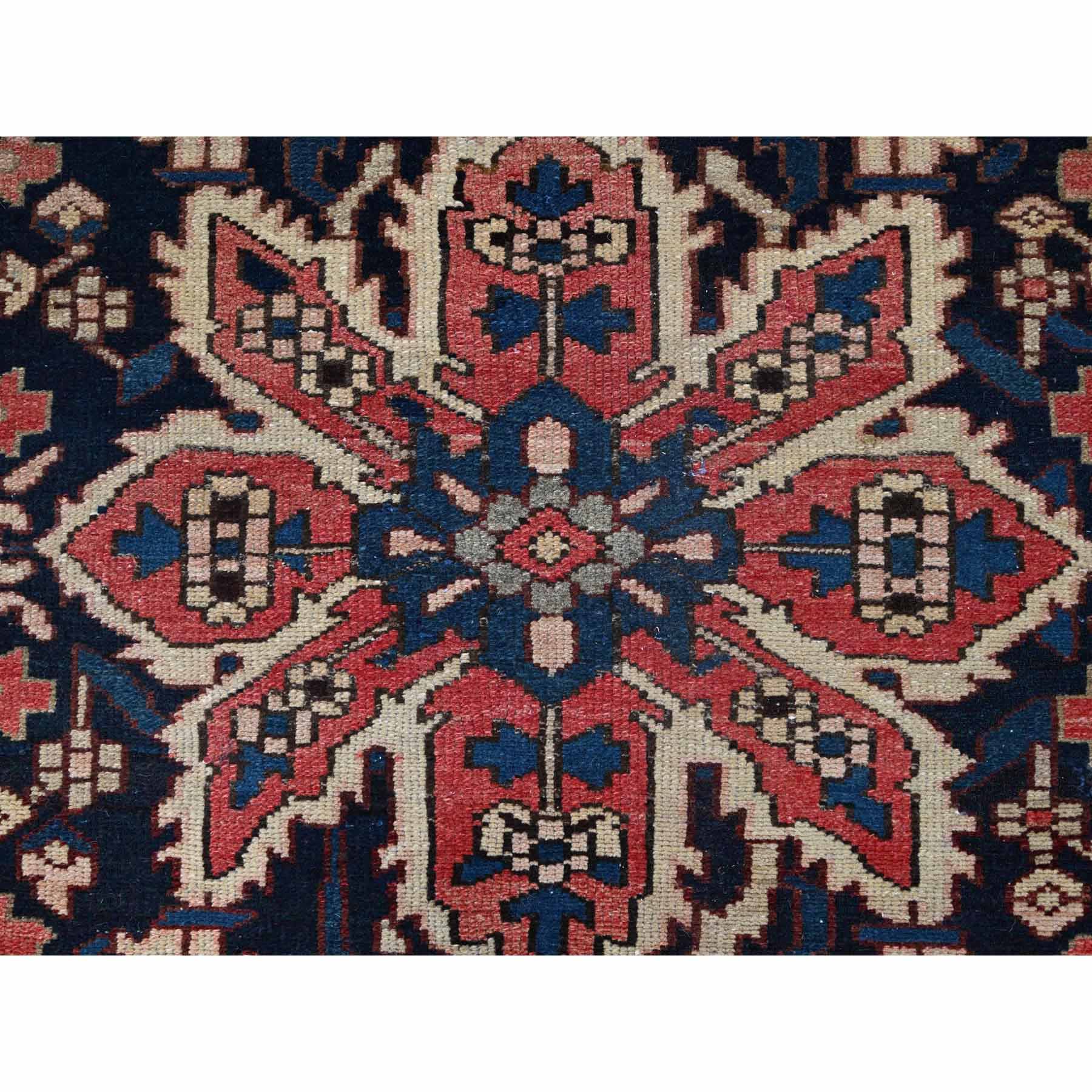 Overdyed-Vintage-Hand-Knotted-Rug-433085