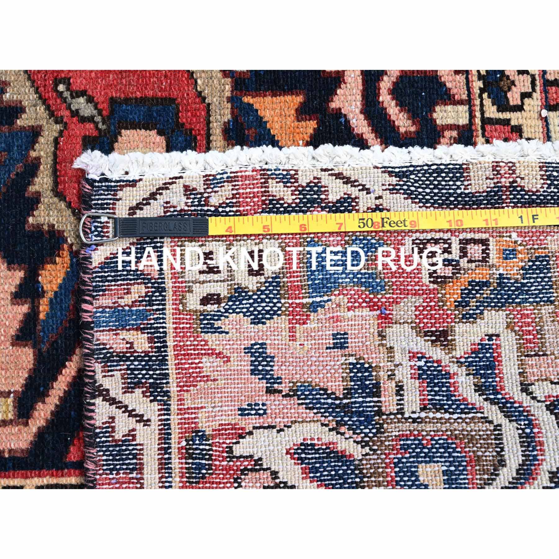 Overdyed-Vintage-Hand-Knotted-Rug-433085