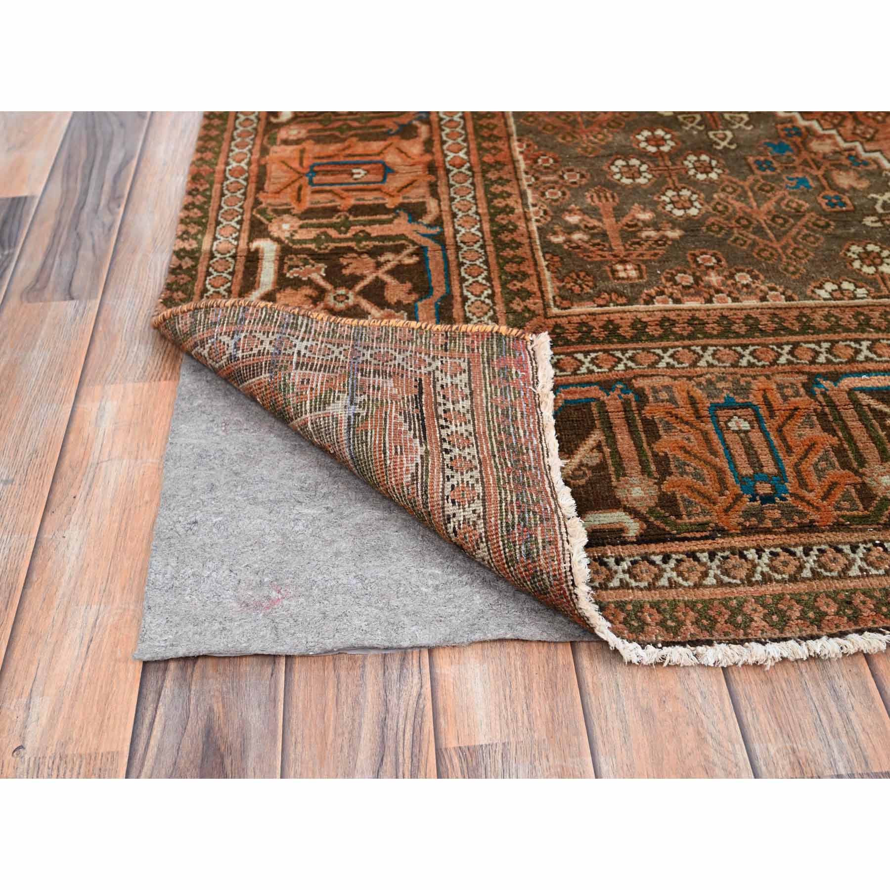 Overdyed-Vintage-Hand-Knotted-Rug-433095