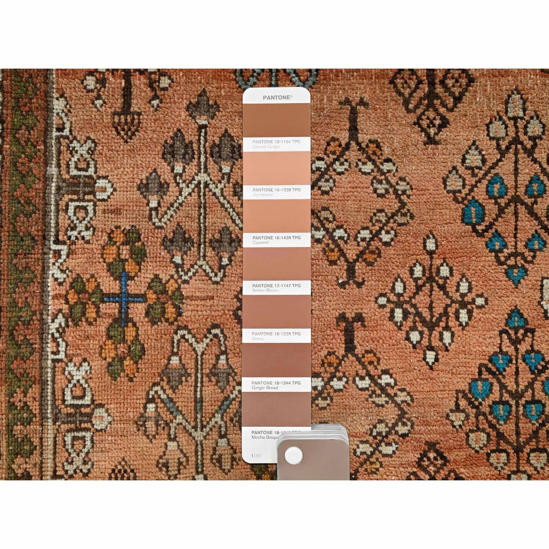 Overdyed-Vintage-Hand-Knotted-Rug-433095