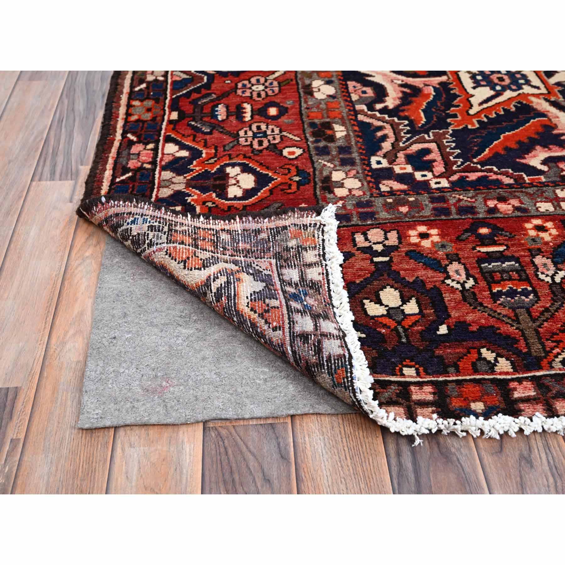 Overdyed-Vintage-Hand-Knotted-Rug-433100