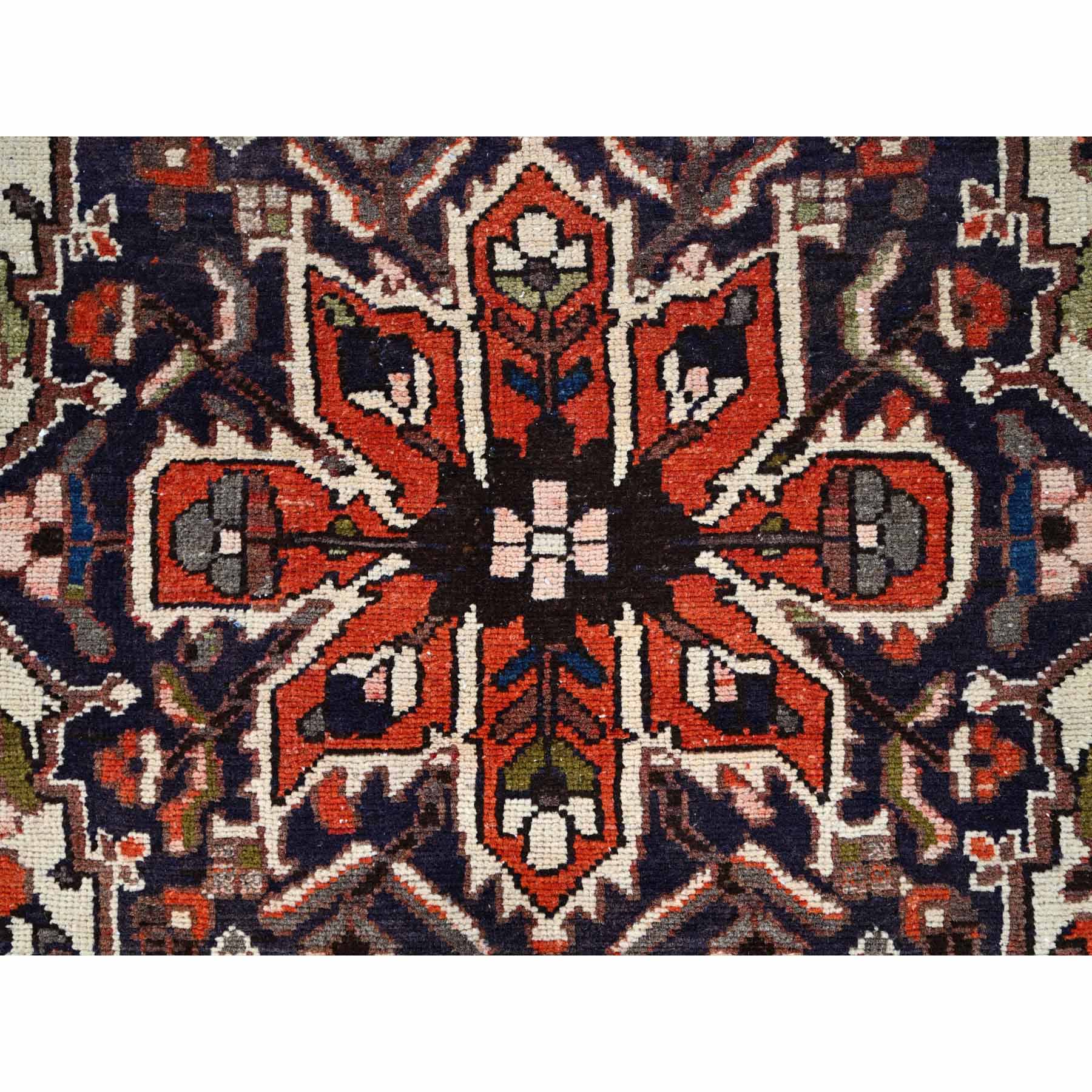 Overdyed-Vintage-Hand-Knotted-Rug-433100