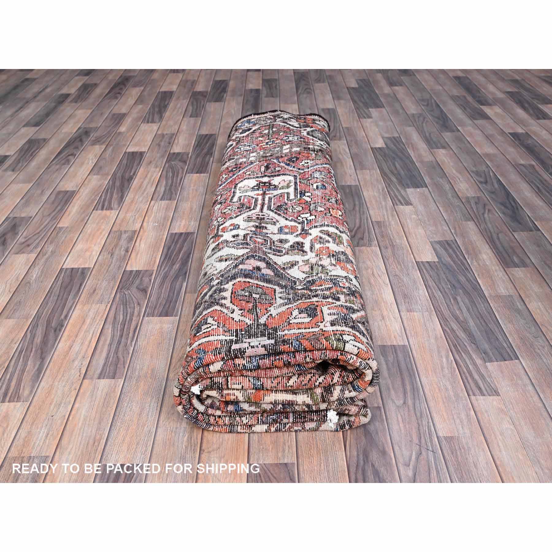 Overdyed-Vintage-Hand-Knotted-Rug-433100