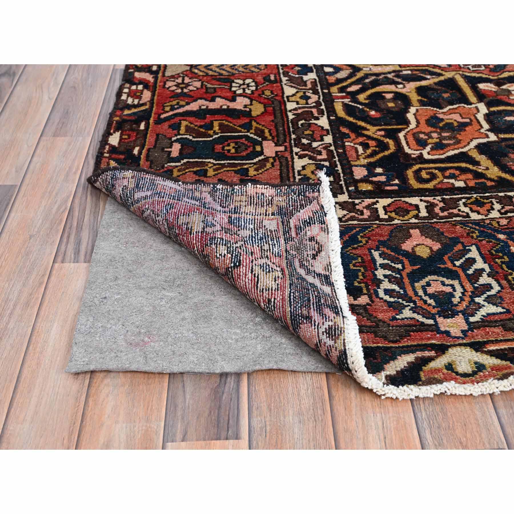 Overdyed-Vintage-Hand-Knotted-Rug-433105