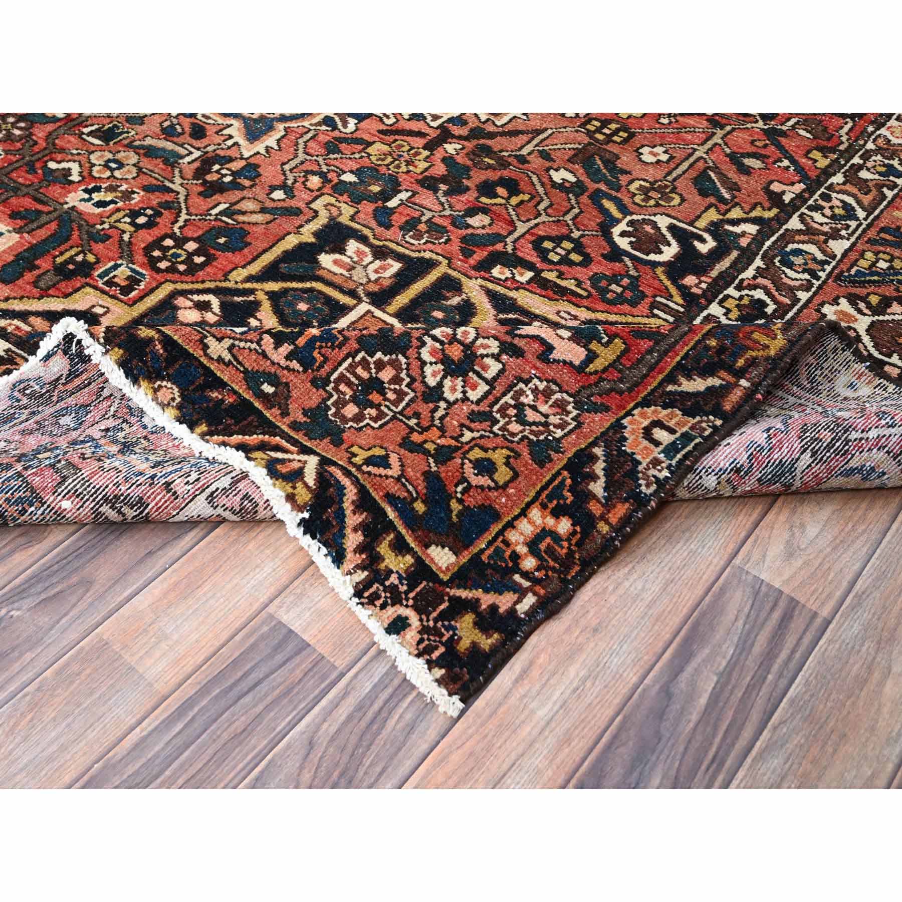 Overdyed-Vintage-Hand-Knotted-Rug-433105