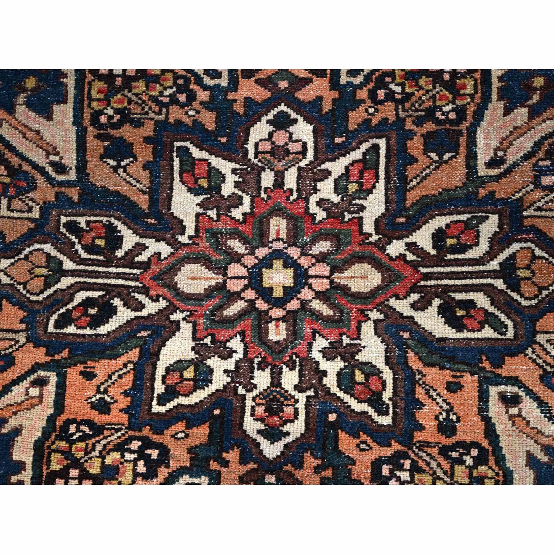 Overdyed-Vintage-Hand-Knotted-Rug-433105