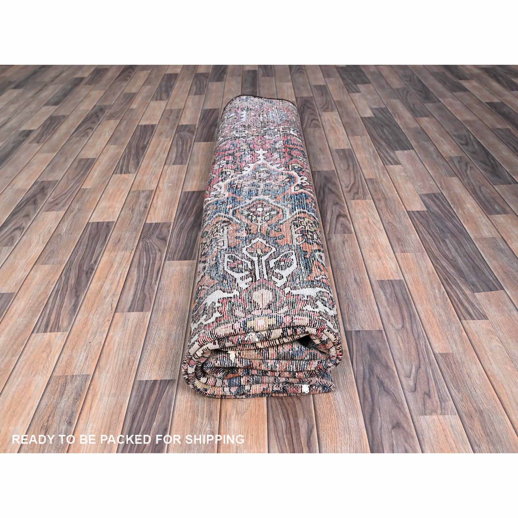 Overdyed-Vintage-Hand-Knotted-Rug-433105