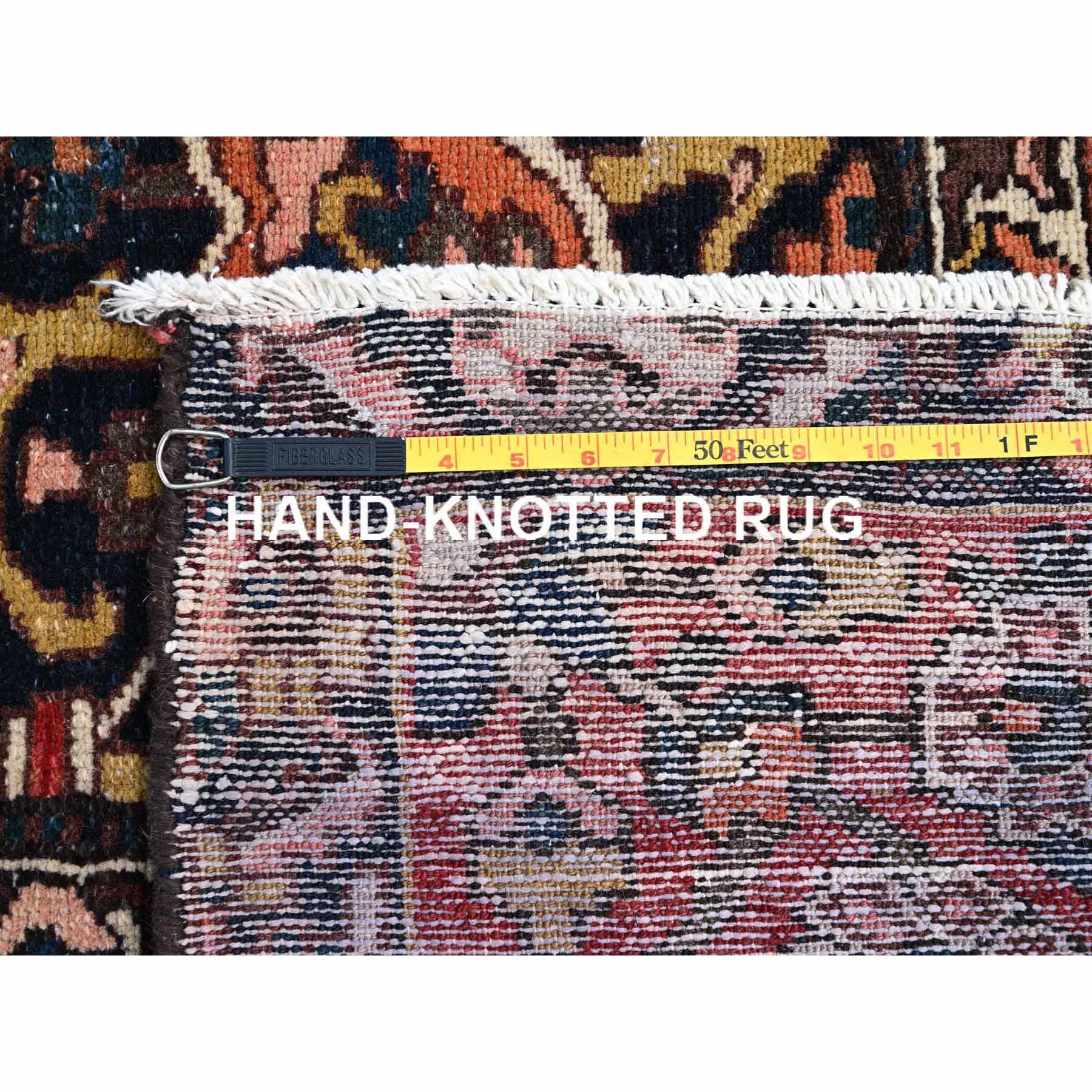 Overdyed-Vintage-Hand-Knotted-Rug-433105