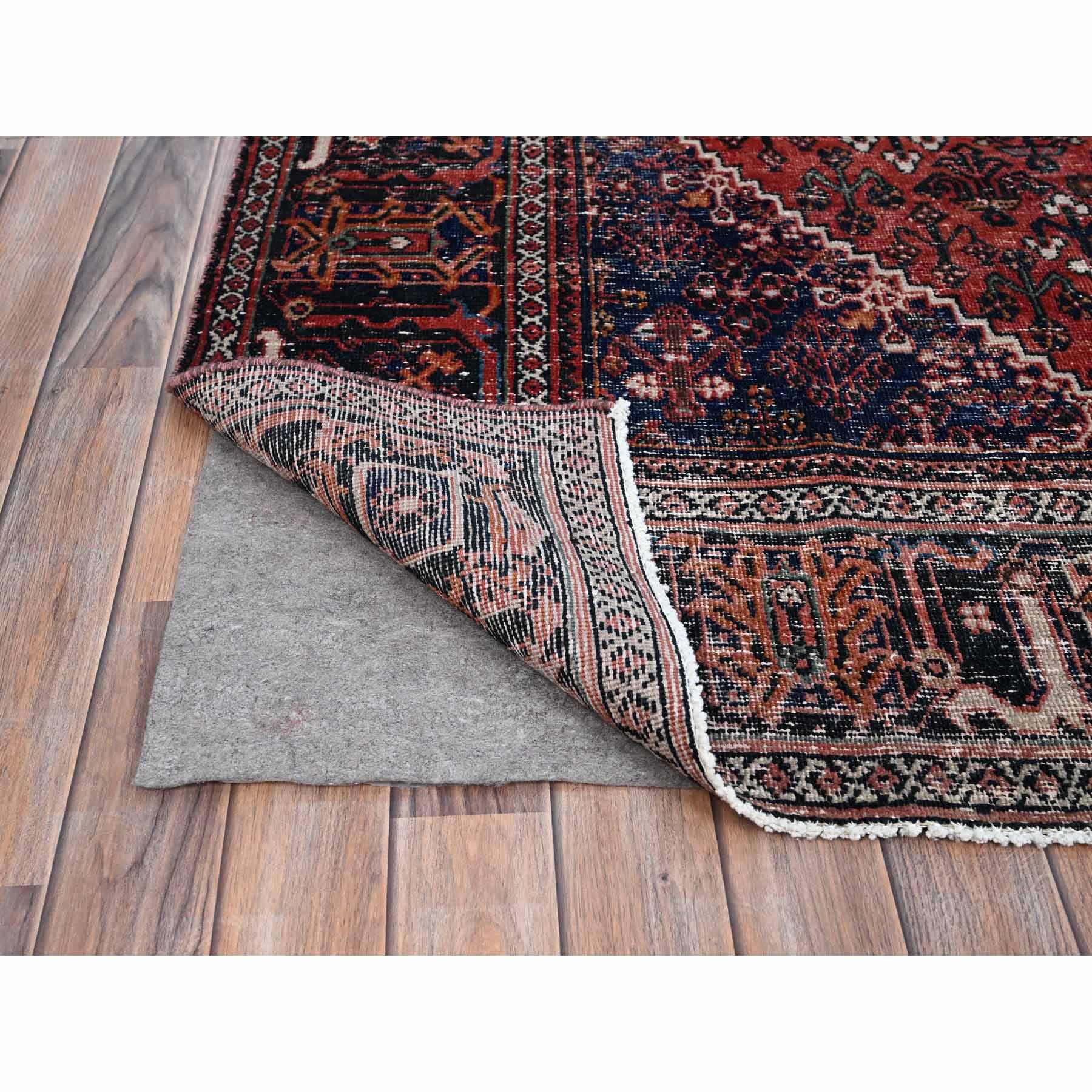 Overdyed-Vintage-Hand-Knotted-Rug-433110