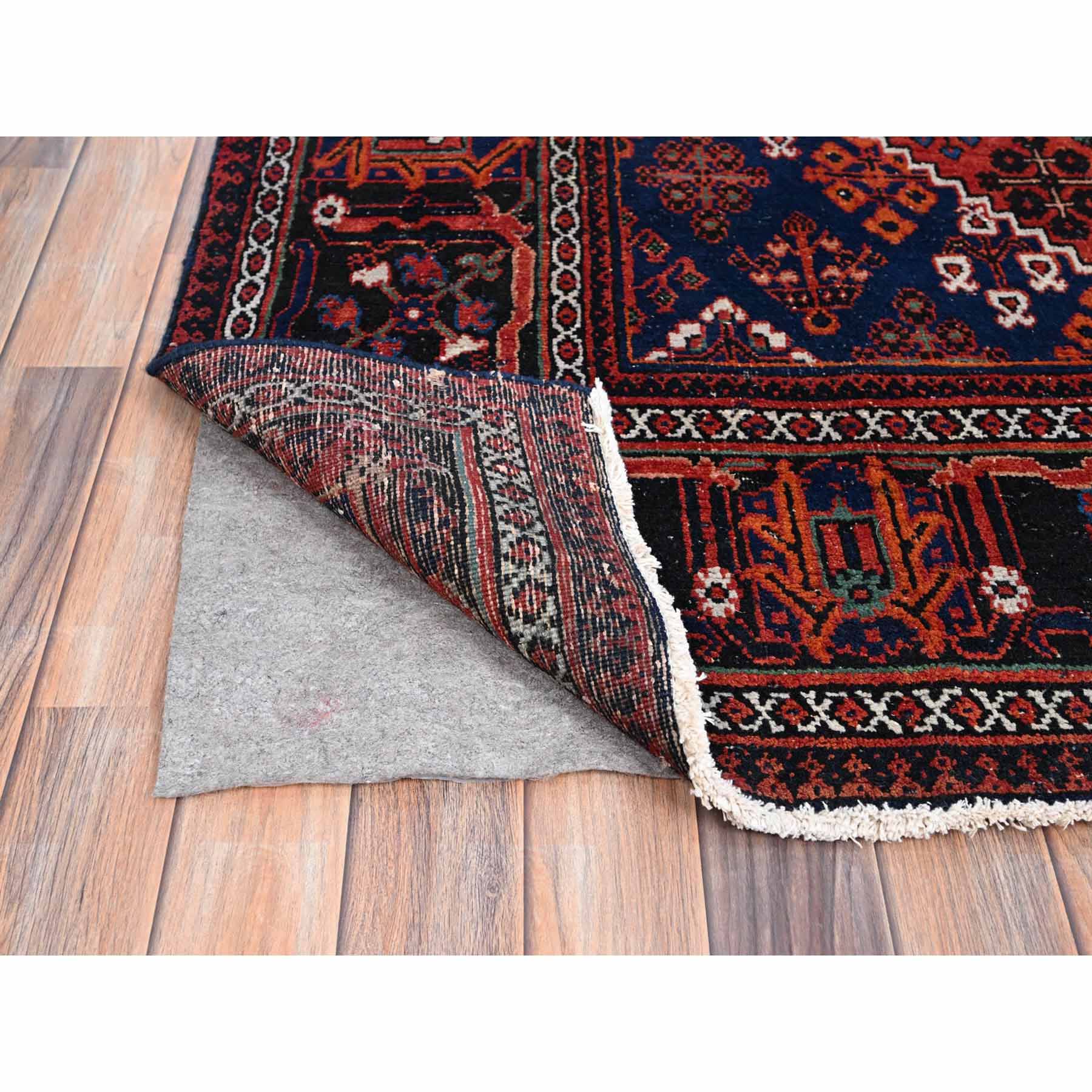 Overdyed-Vintage-Hand-Knotted-Rug-433115