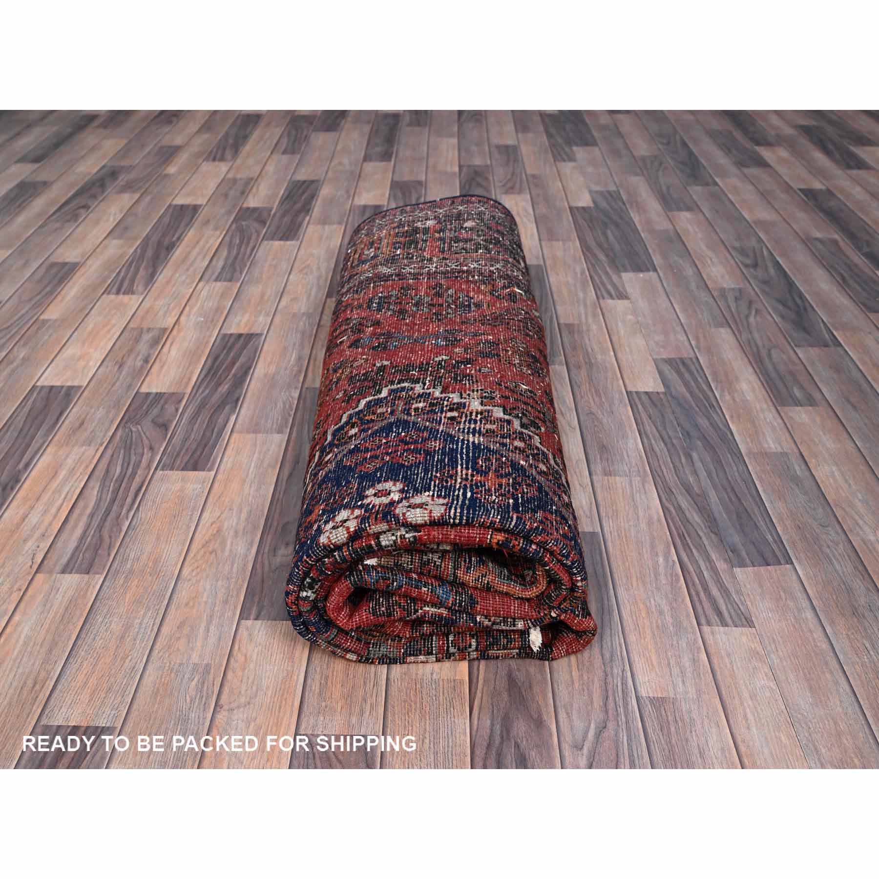 Overdyed-Vintage-Hand-Knotted-Rug-433115