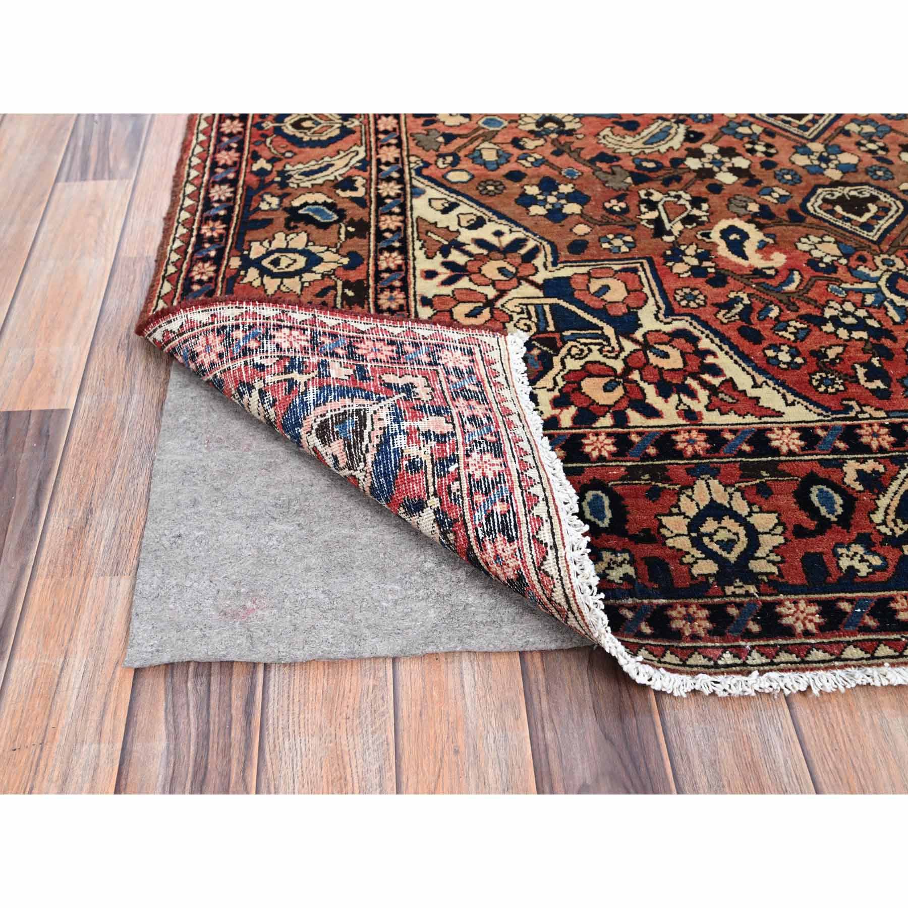 Overdyed-Vintage-Hand-Knotted-Rug-433120