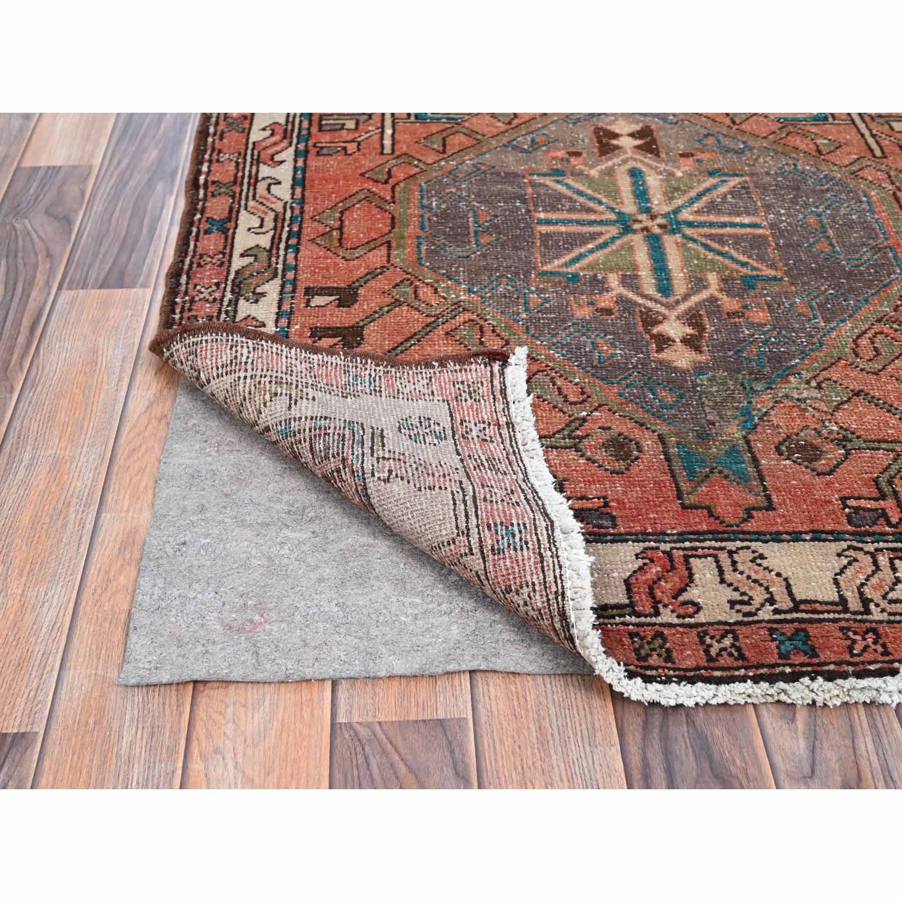 Overdyed-Vintage-Hand-Knotted-Rug-433130