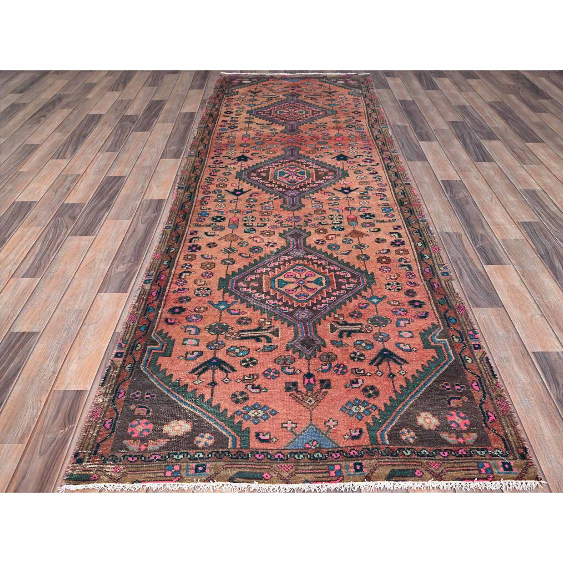 Overdyed-Vintage-Hand-Knotted-Rug-433150