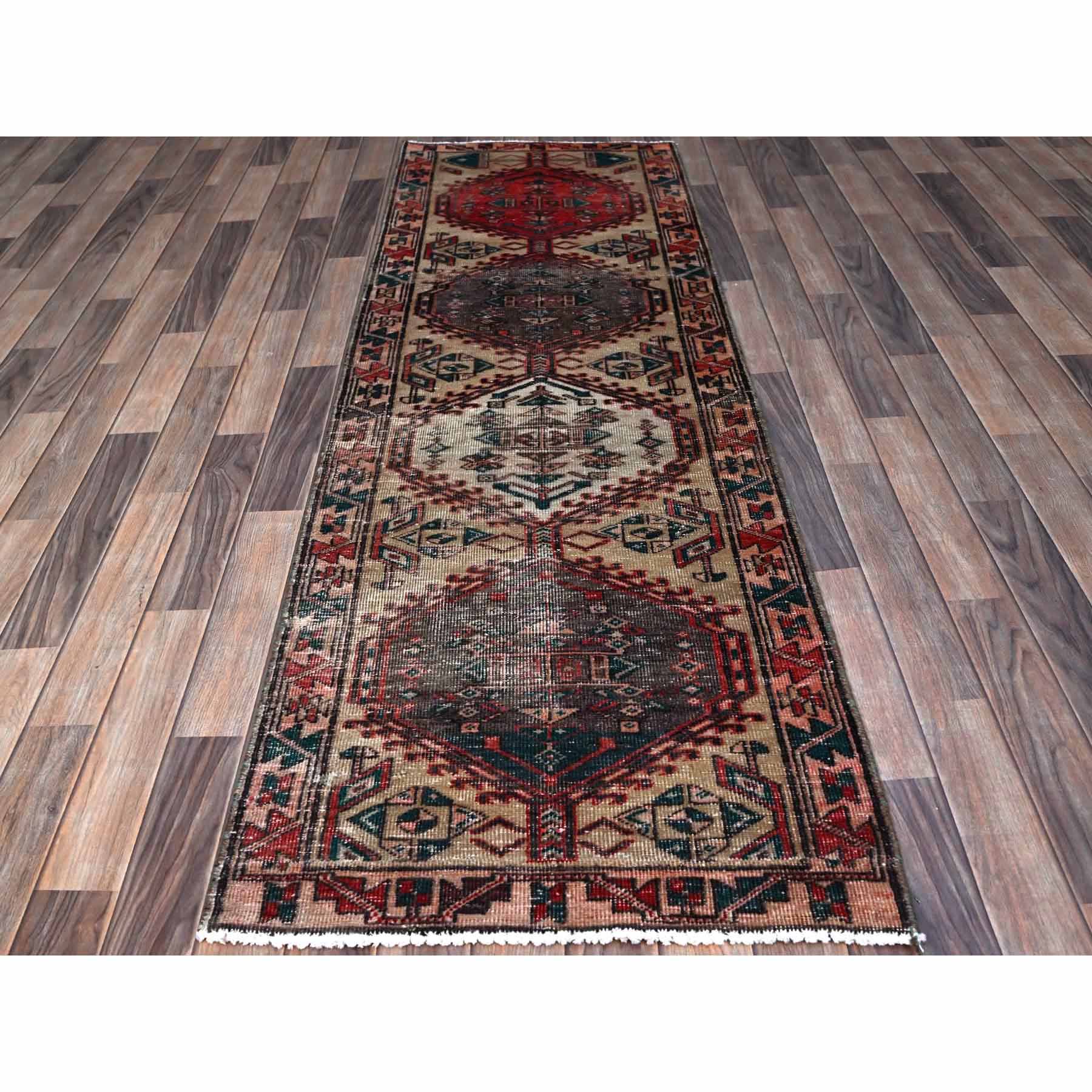 Overdyed-Vintage-Hand-Knotted-Rug-433165