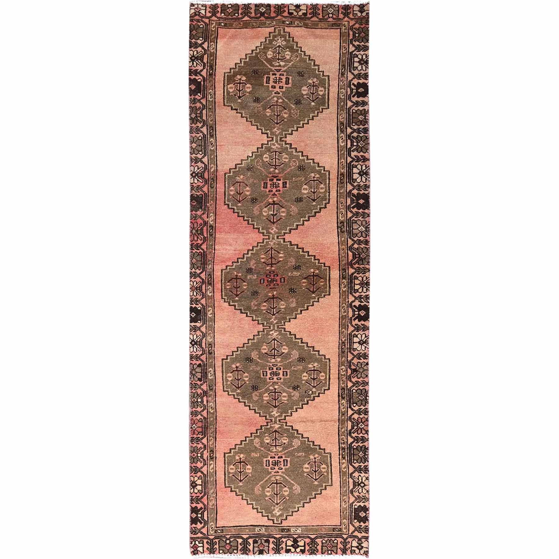 Overdyed-Vintage-Hand-Knotted-Rug-433185