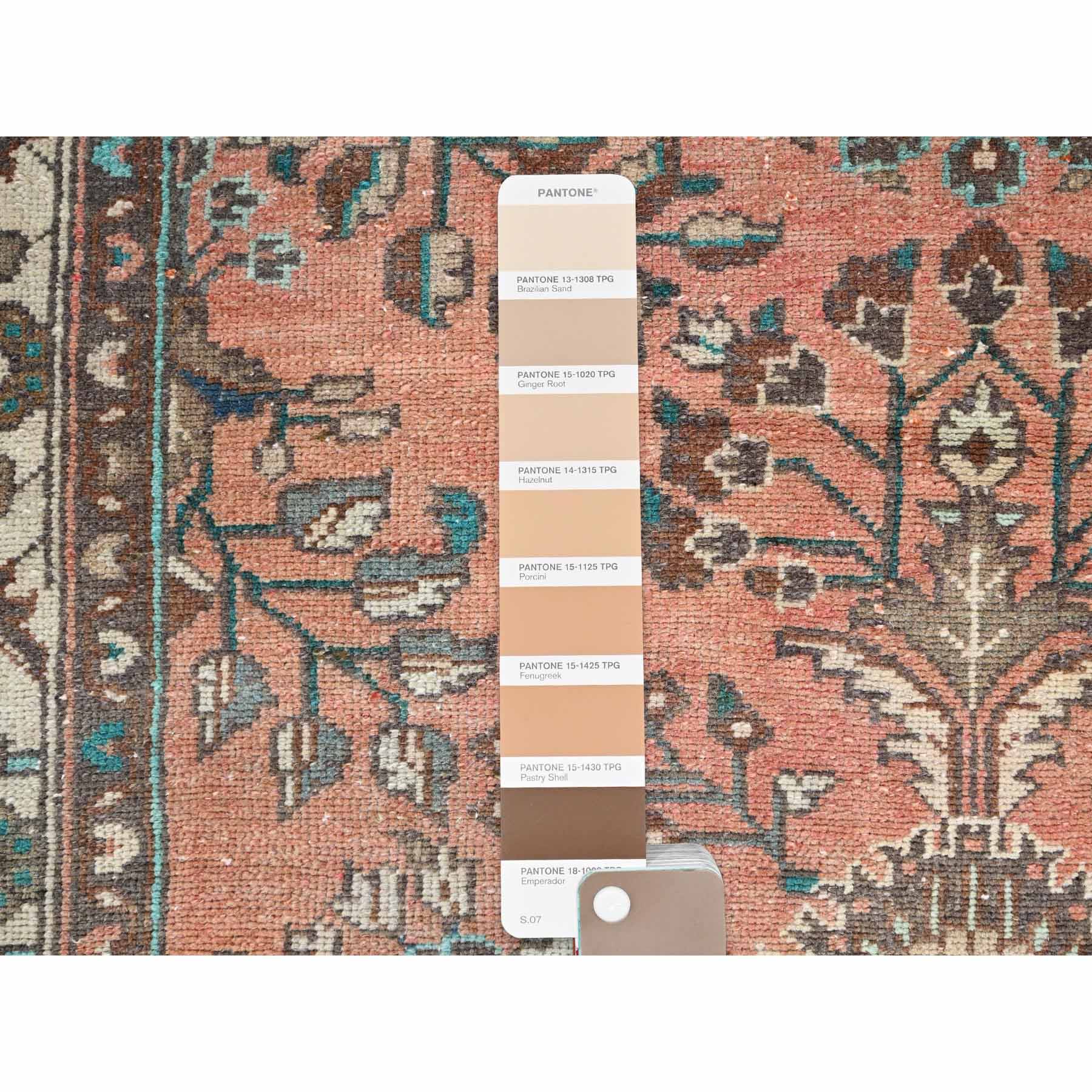 Overdyed-Vintage-Hand-Knotted-Rug-433210