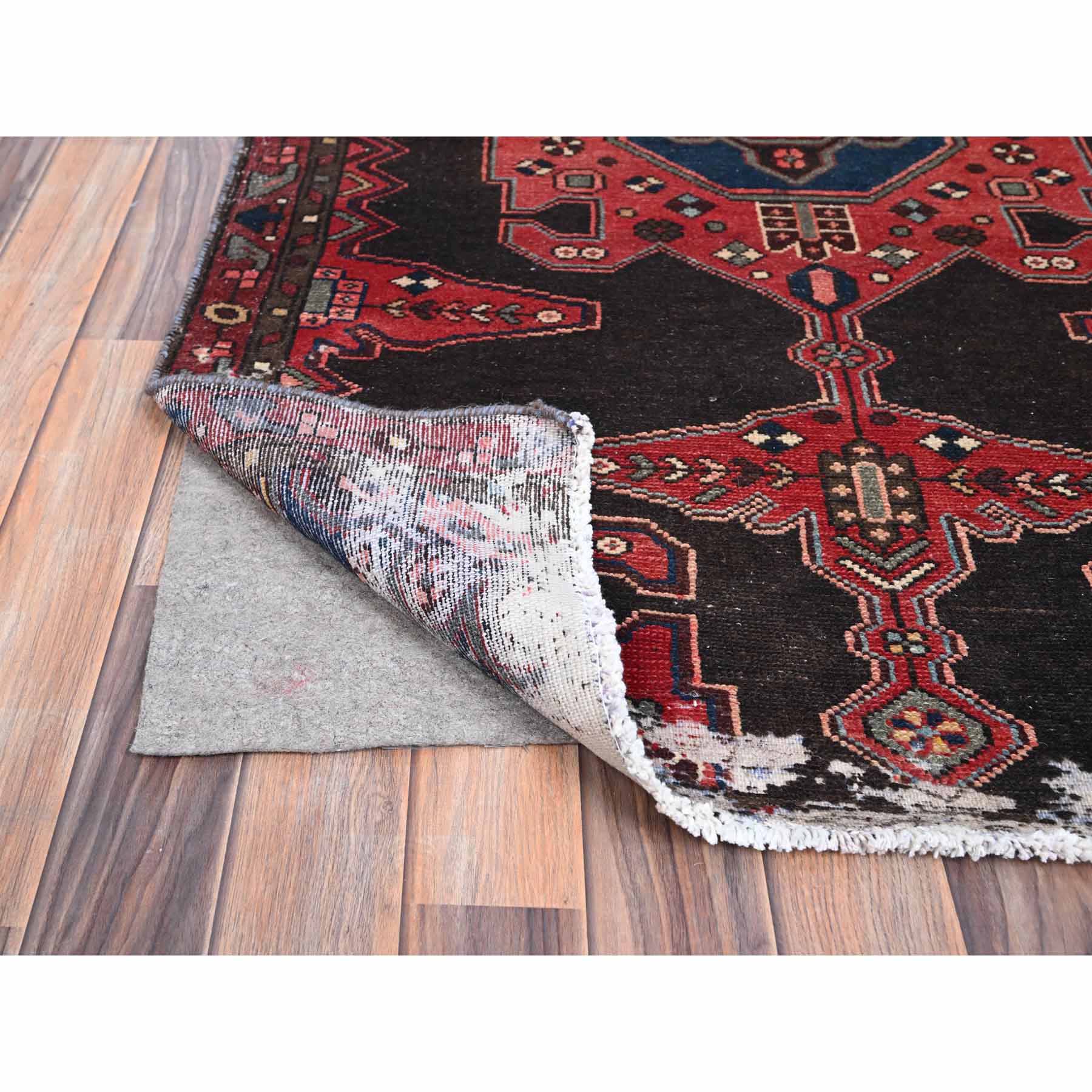 Overdyed-Vintage-Hand-Knotted-Rug-433225