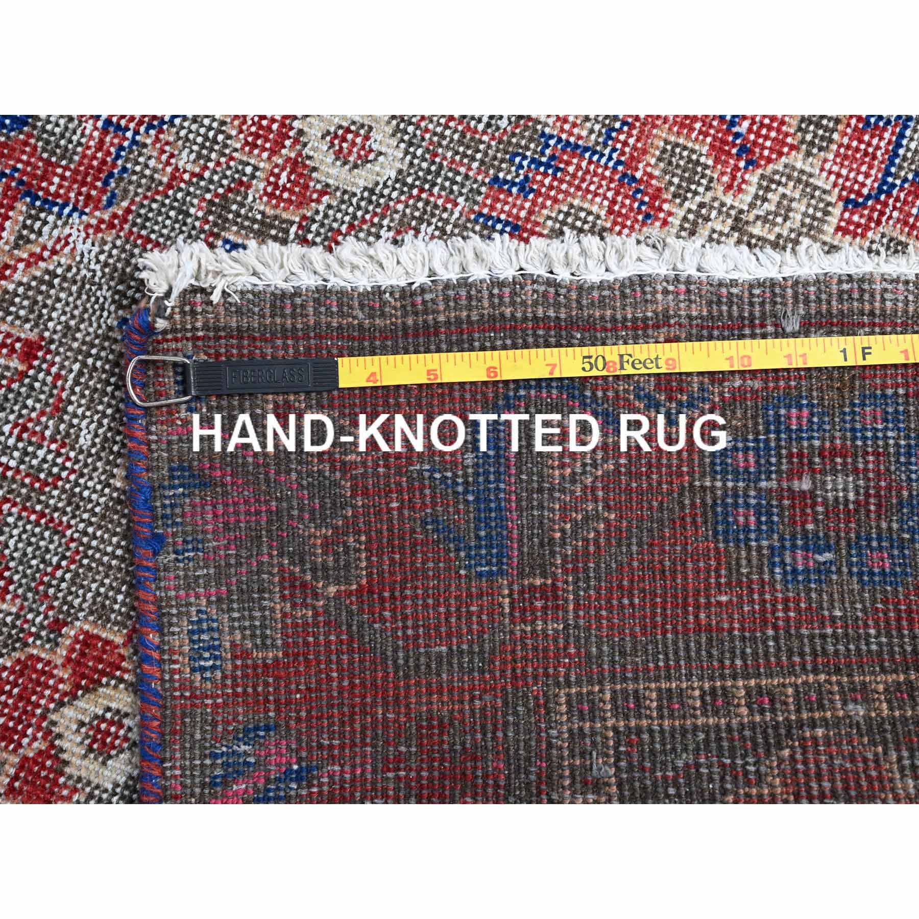 Overdyed-Vintage-Hand-Knotted-Rug-433240