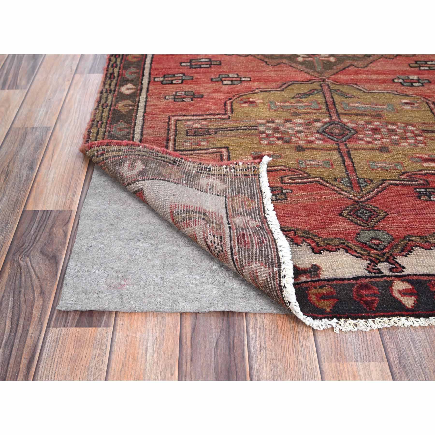 Overdyed-Vintage-Hand-Knotted-Rug-433275