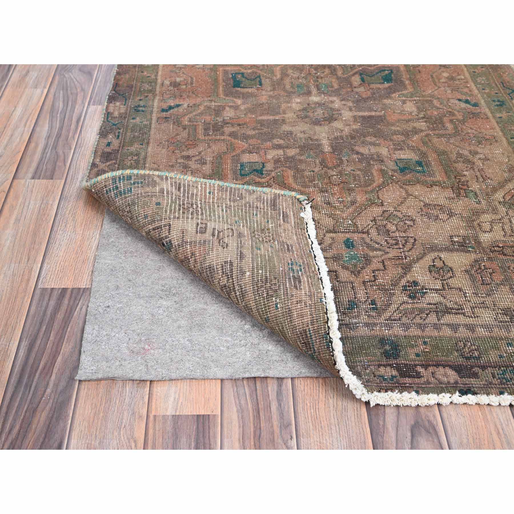 Overdyed-Vintage-Hand-Knotted-Rug-433290