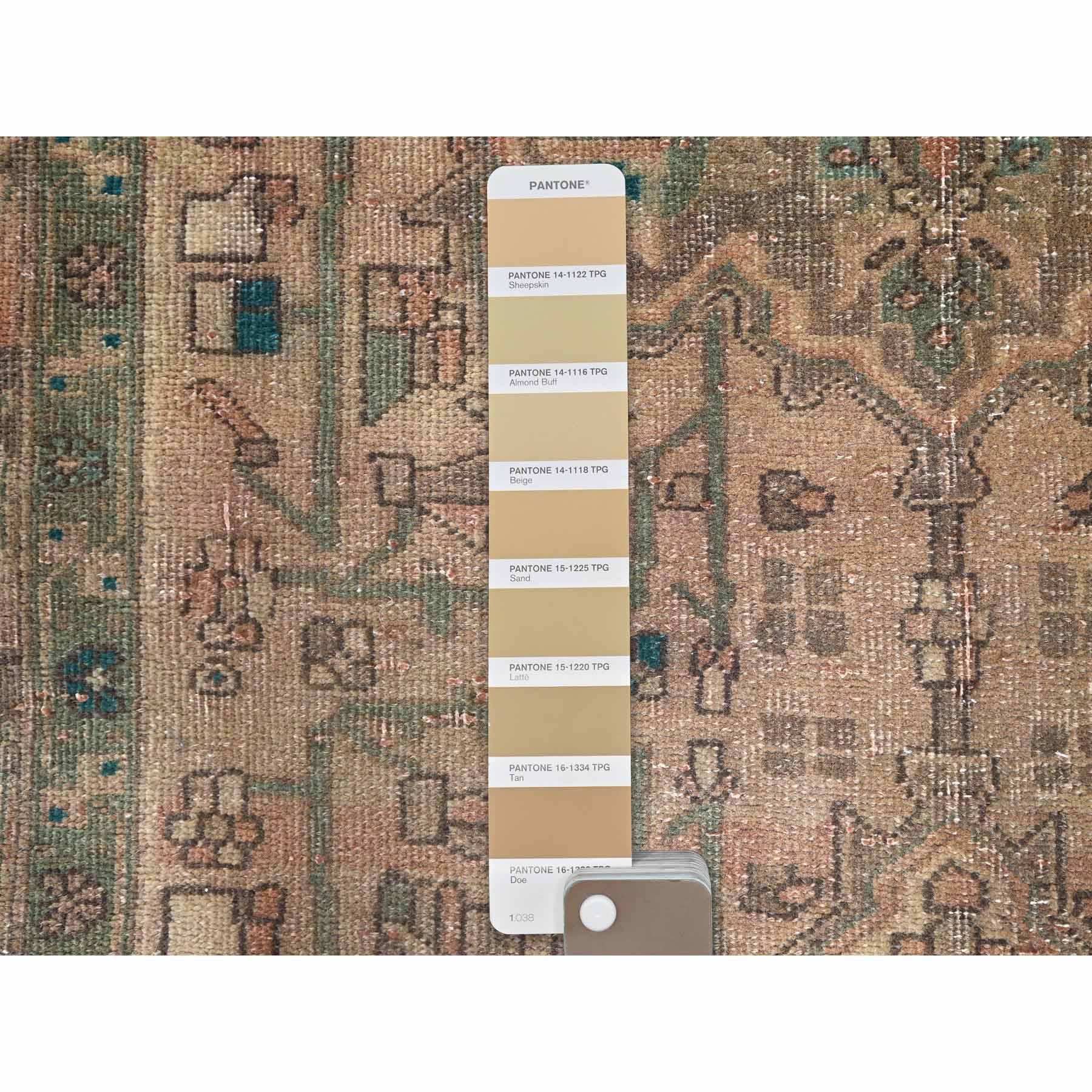 Overdyed-Vintage-Hand-Knotted-Rug-433290