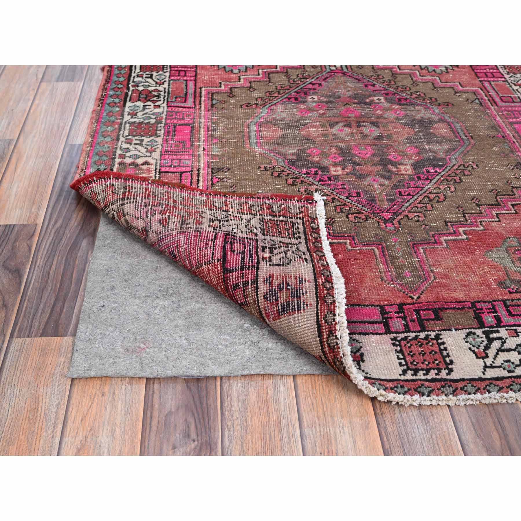 Overdyed-Vintage-Hand-Knotted-Rug-433320