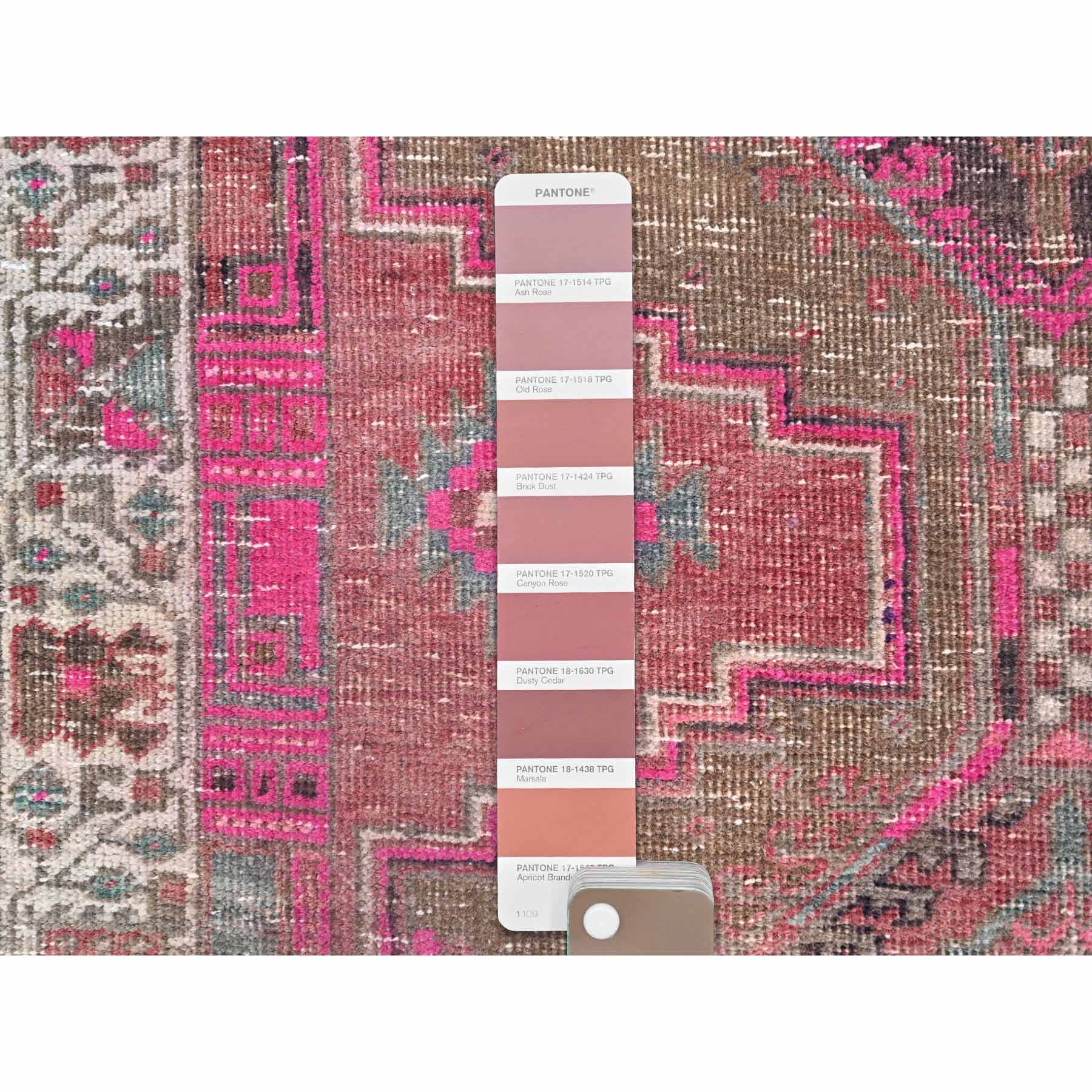 Overdyed-Vintage-Hand-Knotted-Rug-433320