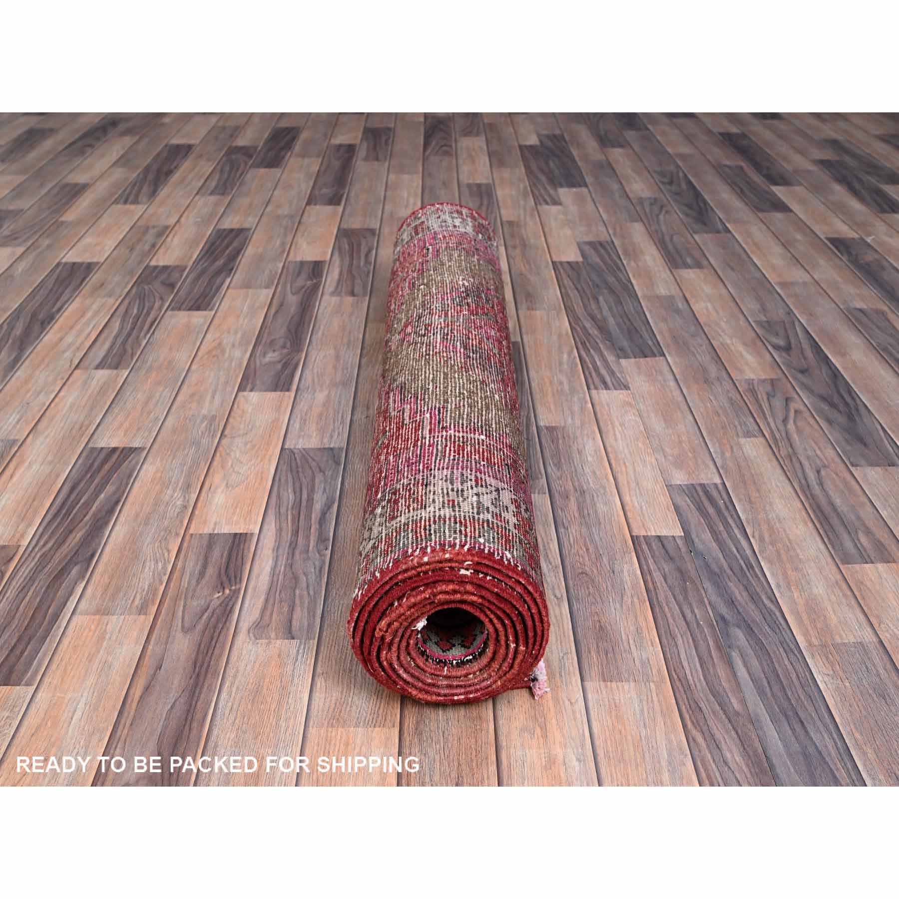 Overdyed-Vintage-Hand-Knotted-Rug-433320