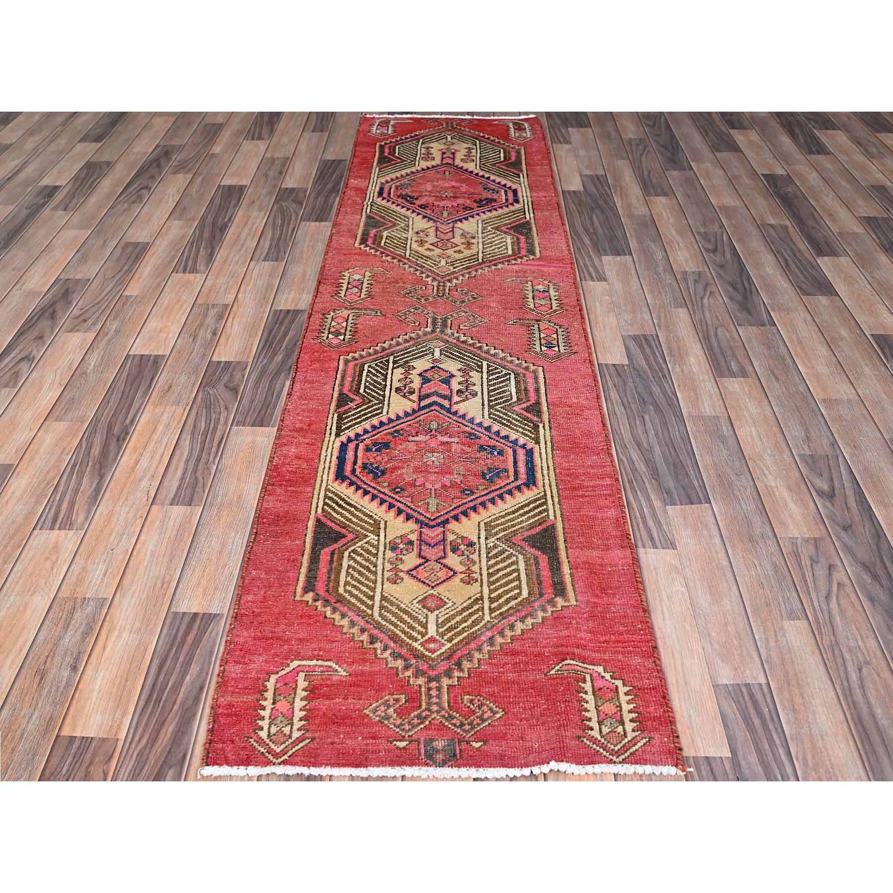 Overdyed-Vintage-Hand-Knotted-Rug-433330