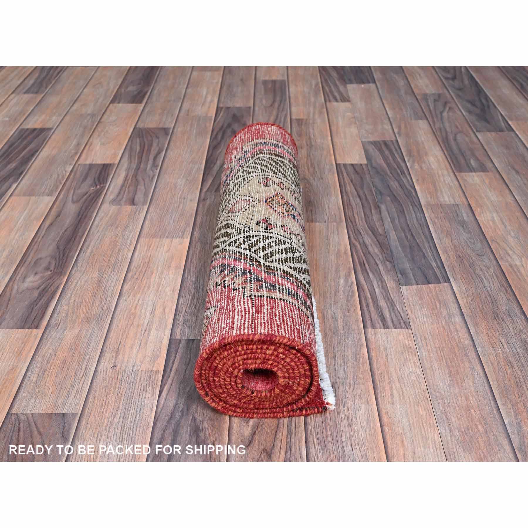 Overdyed-Vintage-Hand-Knotted-Rug-433330