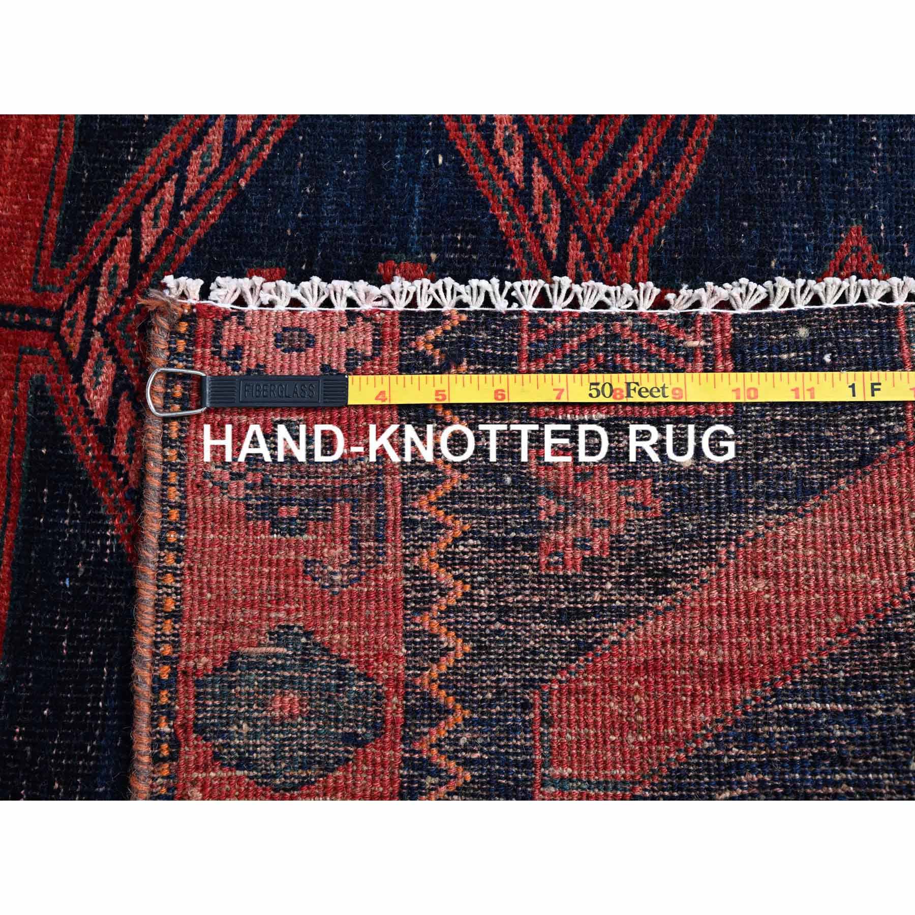 Overdyed-Vintage-Hand-Knotted-Rug-433335