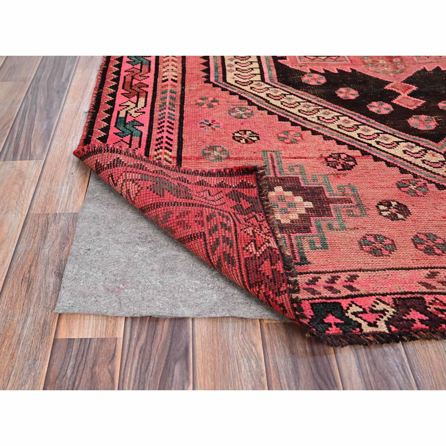 Overdyed-Vintage-Hand-Knotted-Rug-433365