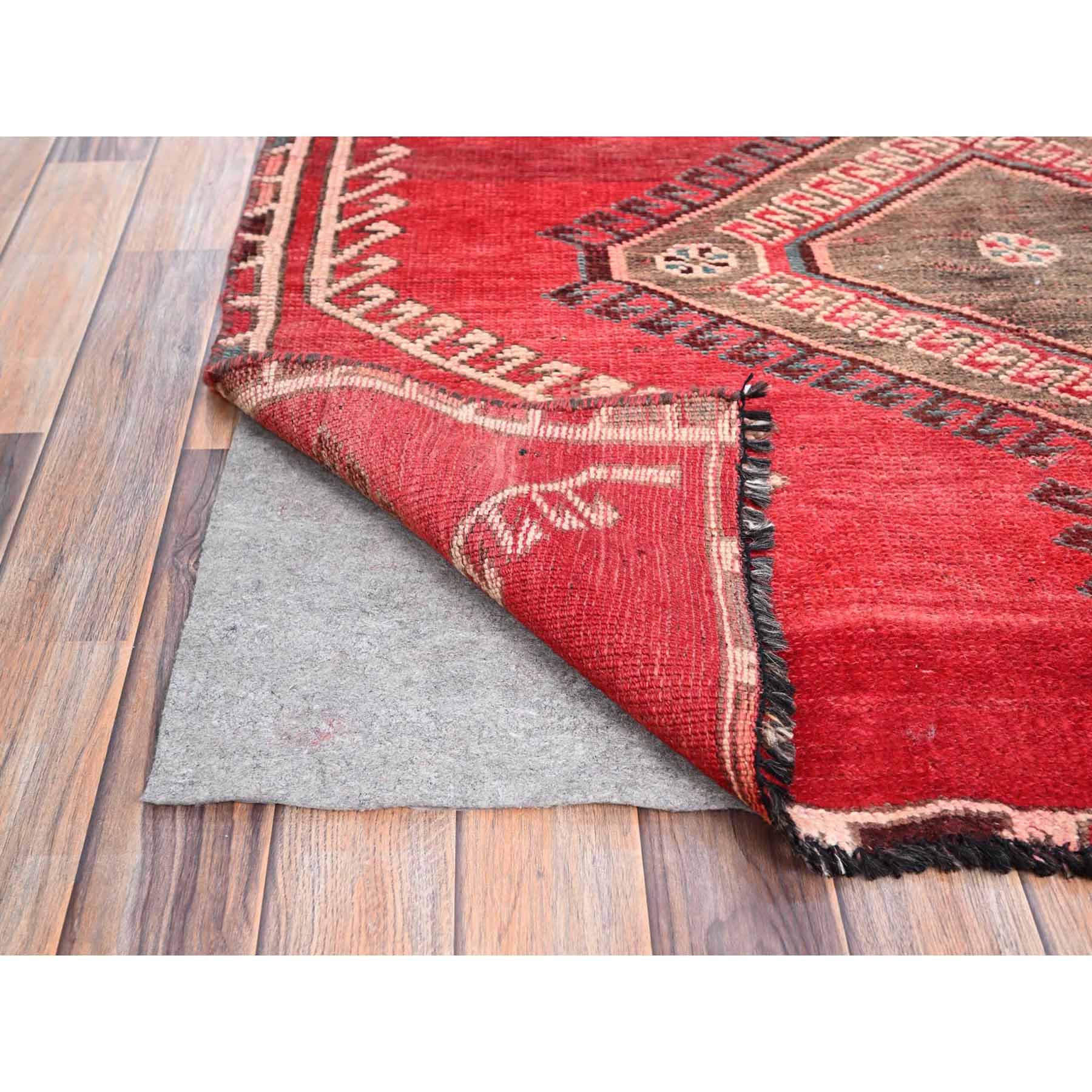 Overdyed-Vintage-Hand-Knotted-Rug-433400