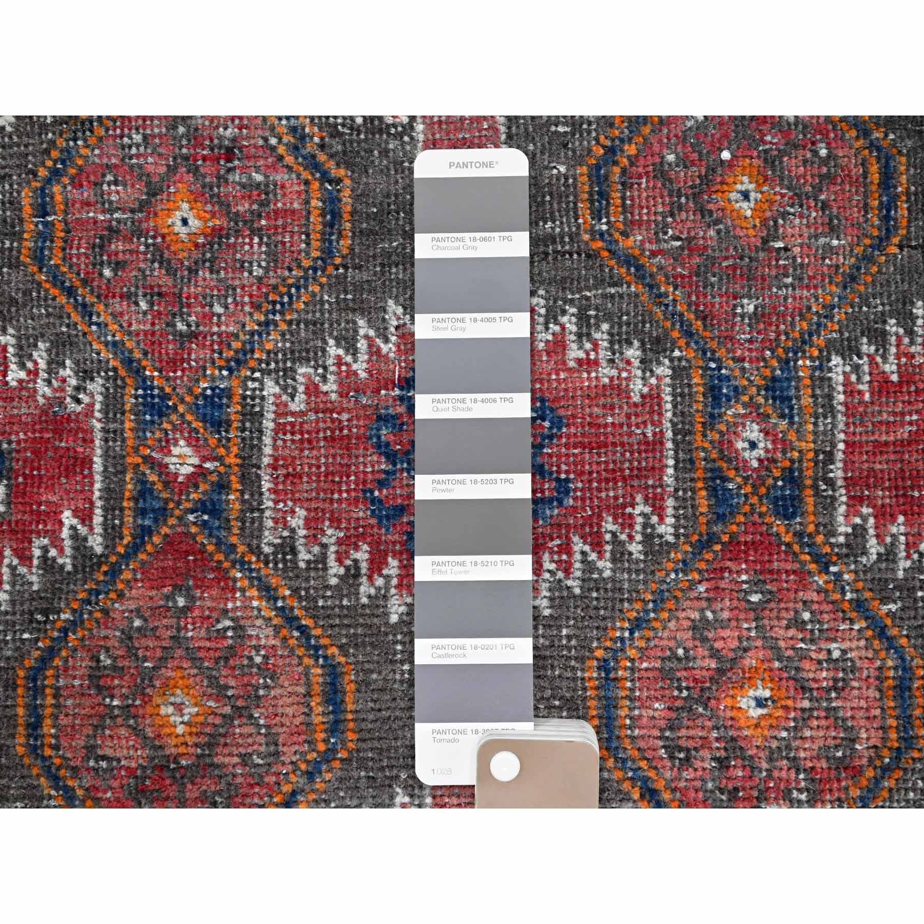 Overdyed-Vintage-Hand-Knotted-Rug-433405