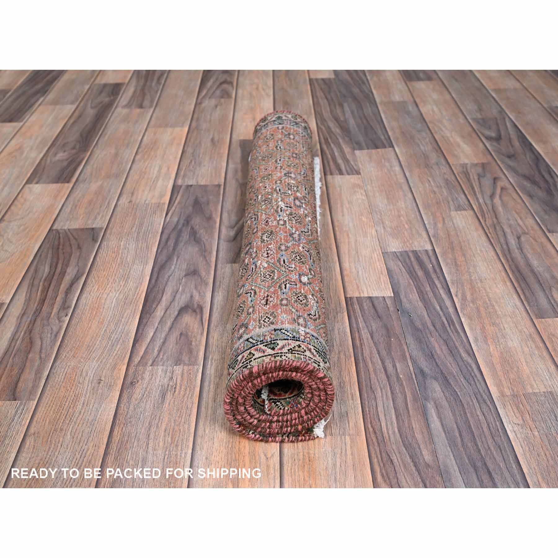 Overdyed-Vintage-Hand-Knotted-Rug-433415