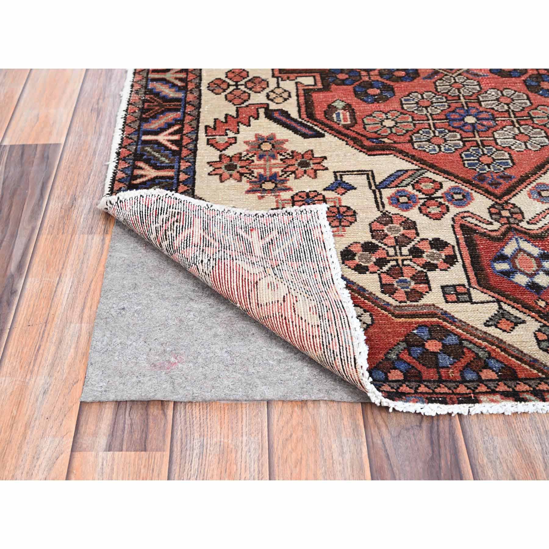 Overdyed-Vintage-Hand-Knotted-Rug-433435