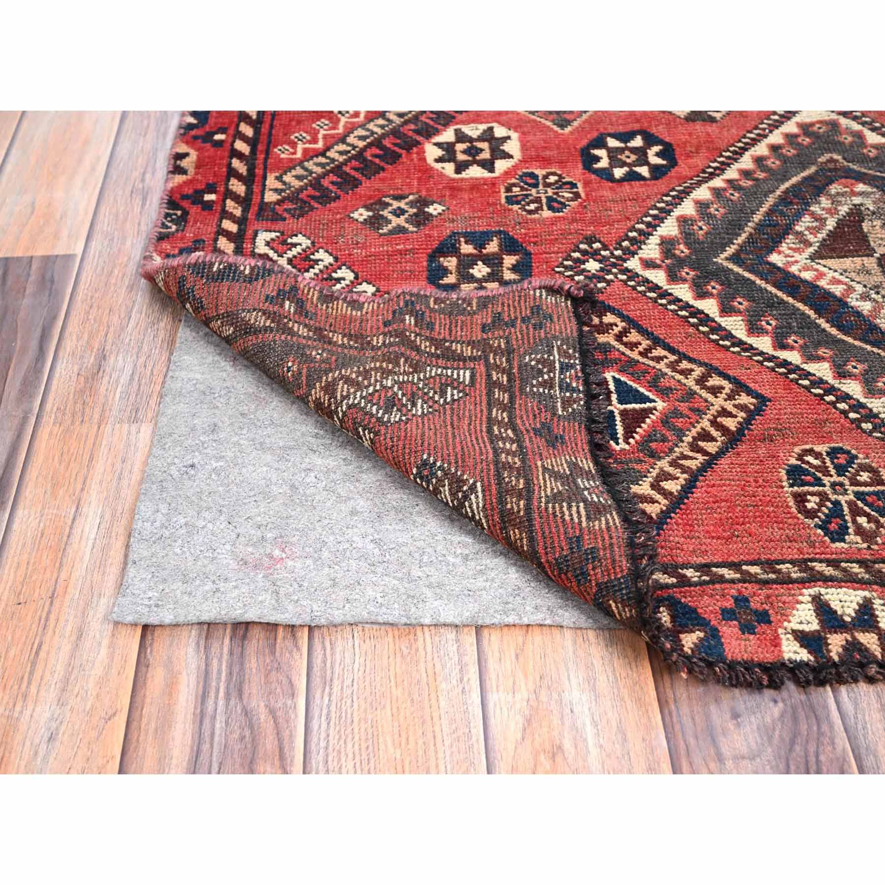 Overdyed-Vintage-Hand-Knotted-Rug-433450