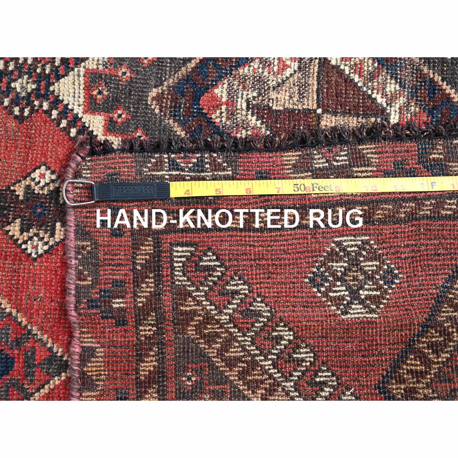 Overdyed-Vintage-Hand-Knotted-Rug-433450