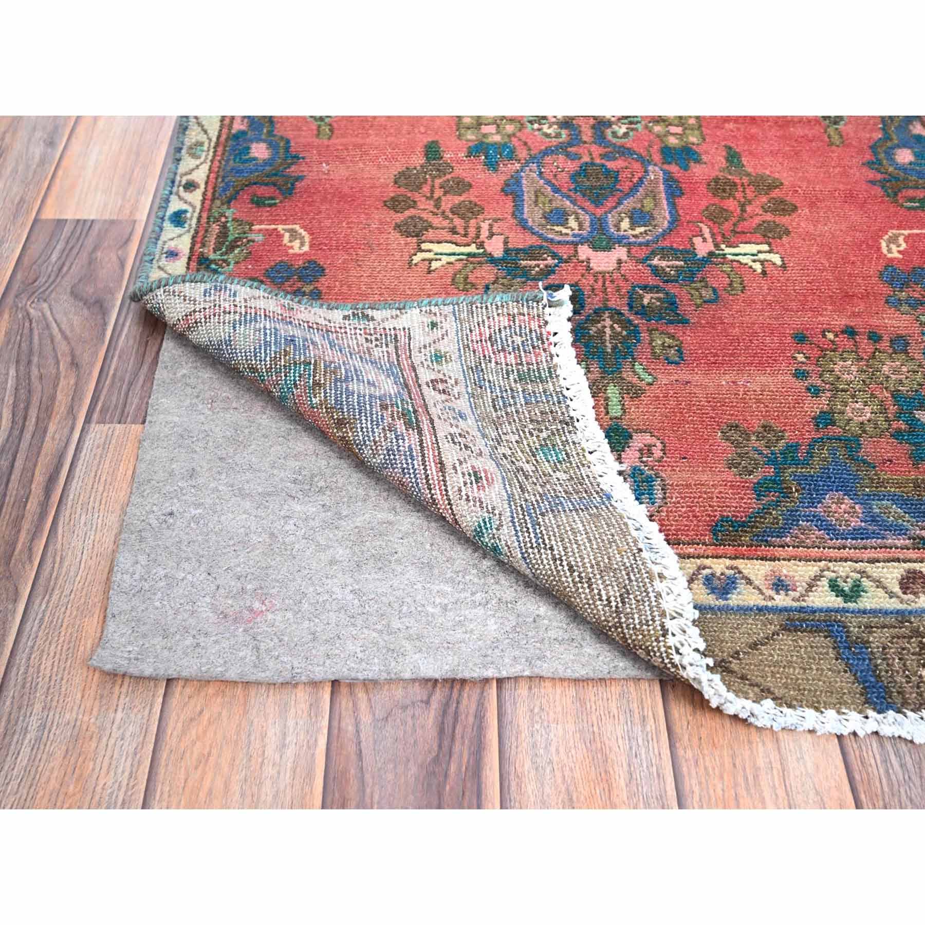 Overdyed-Vintage-Hand-Knotted-Rug-433455