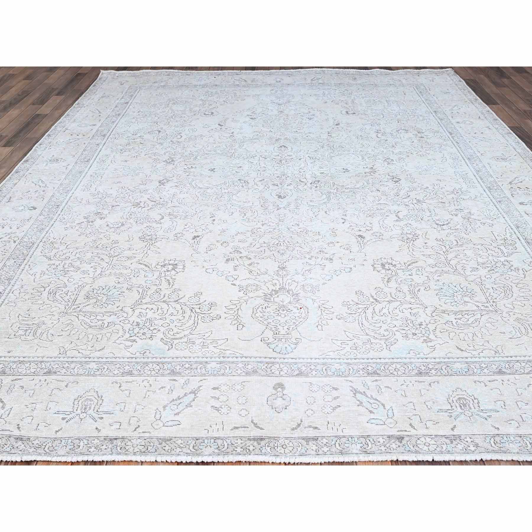 Overdyed-Vintage-Hand-Knotted-Rug-434595