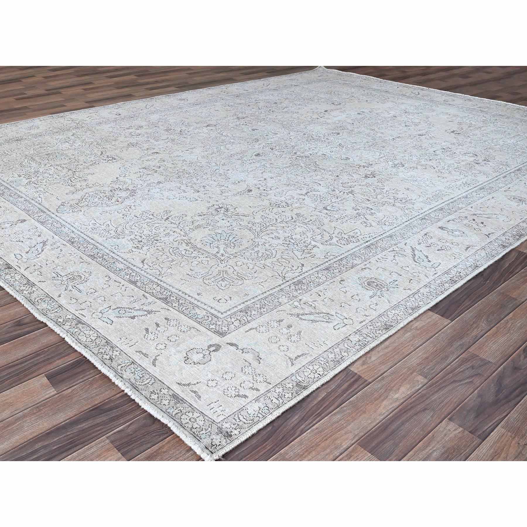 Overdyed-Vintage-Hand-Knotted-Rug-434595