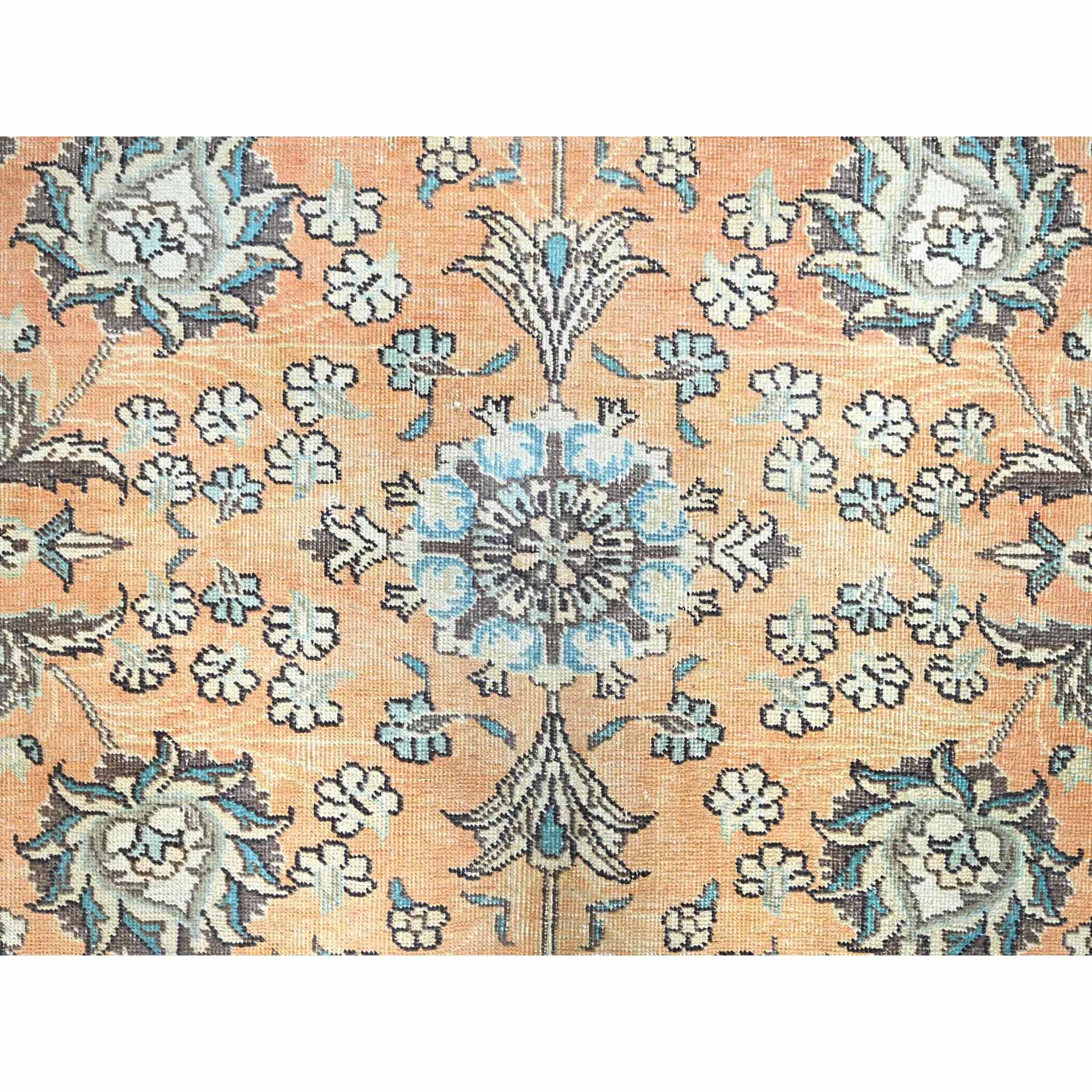 Overdyed-Vintage-Hand-Knotted-Rug-434620