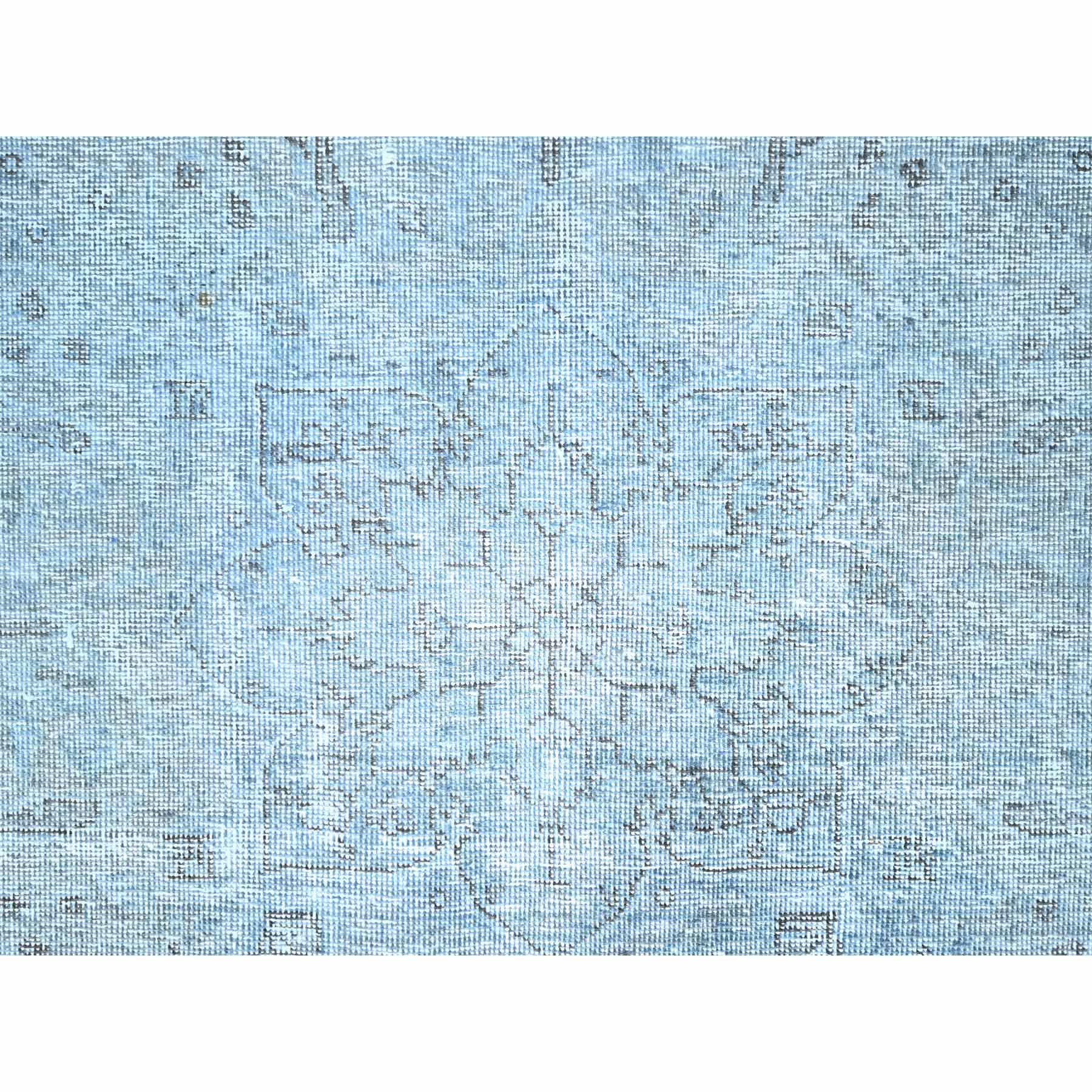 Overdyed-Vintage-Hand-Knotted-Rug-434630