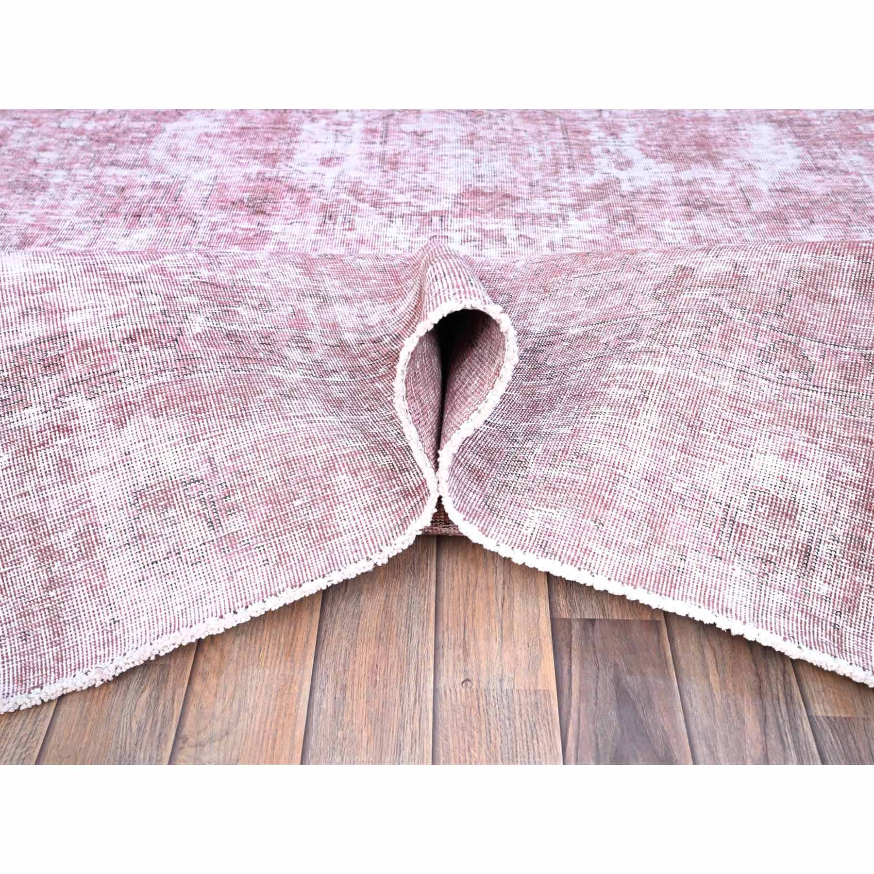 Overdyed-Vintage-Hand-Knotted-Rug-434645