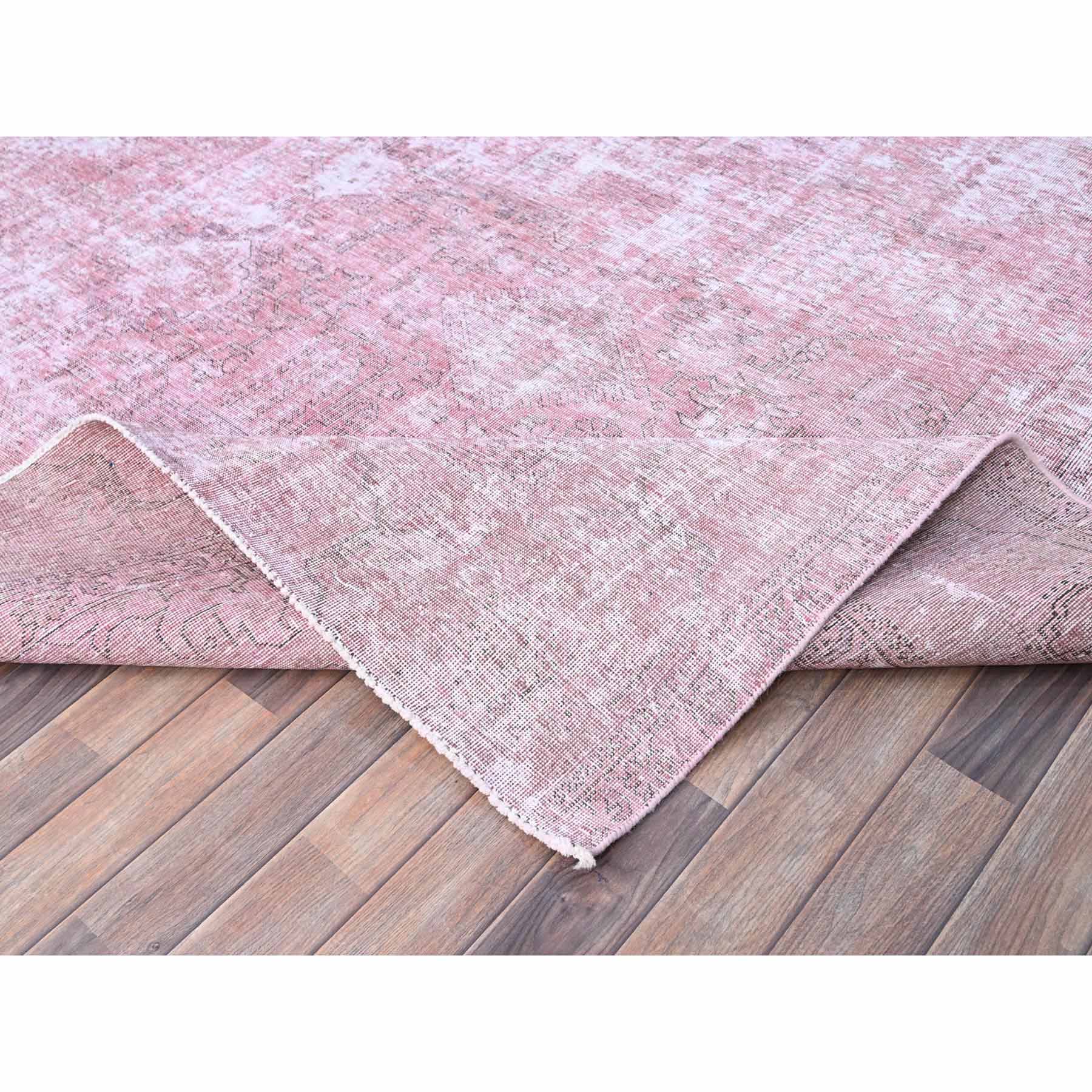 Overdyed-Vintage-Hand-Knotted-Rug-434645