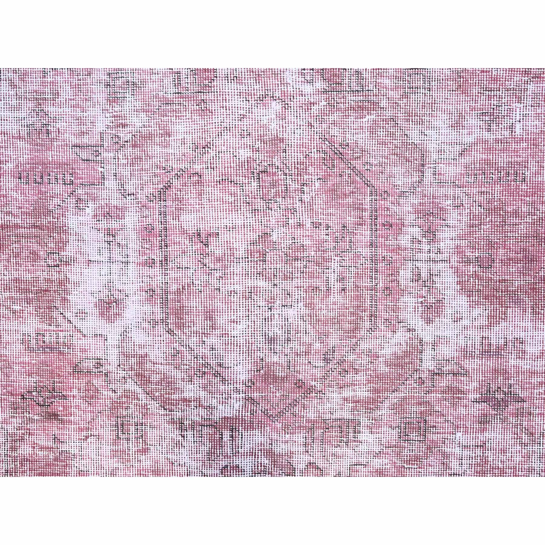 Overdyed-Vintage-Hand-Knotted-Rug-434645