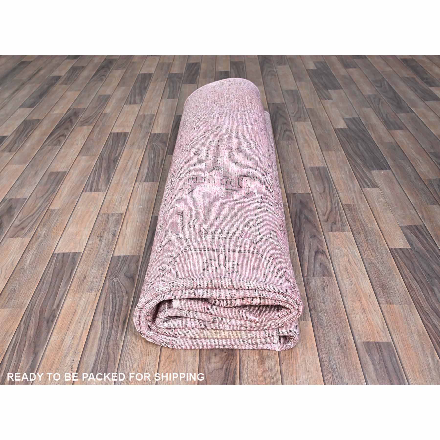 Overdyed-Vintage-Hand-Knotted-Rug-434645