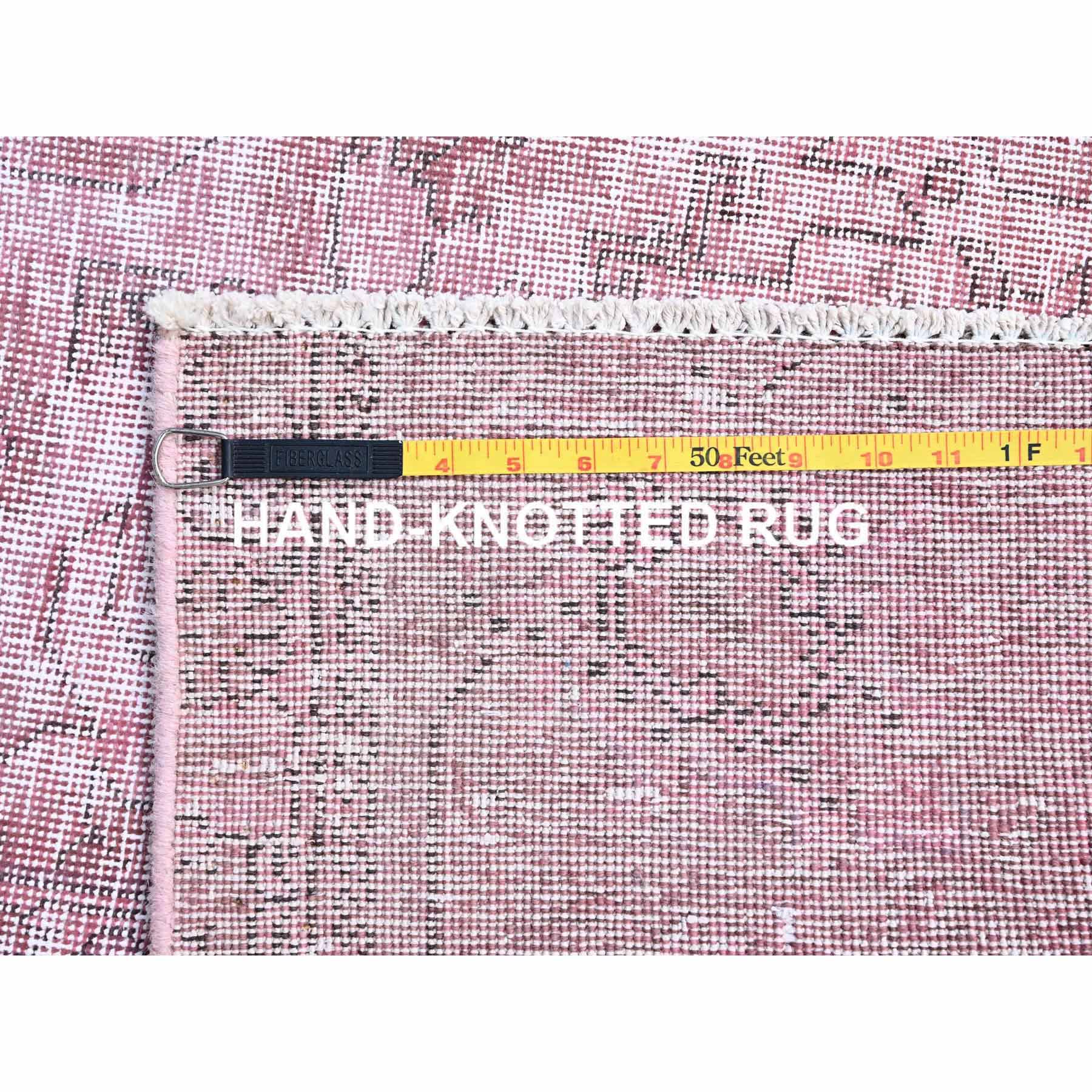 Overdyed-Vintage-Hand-Knotted-Rug-434645